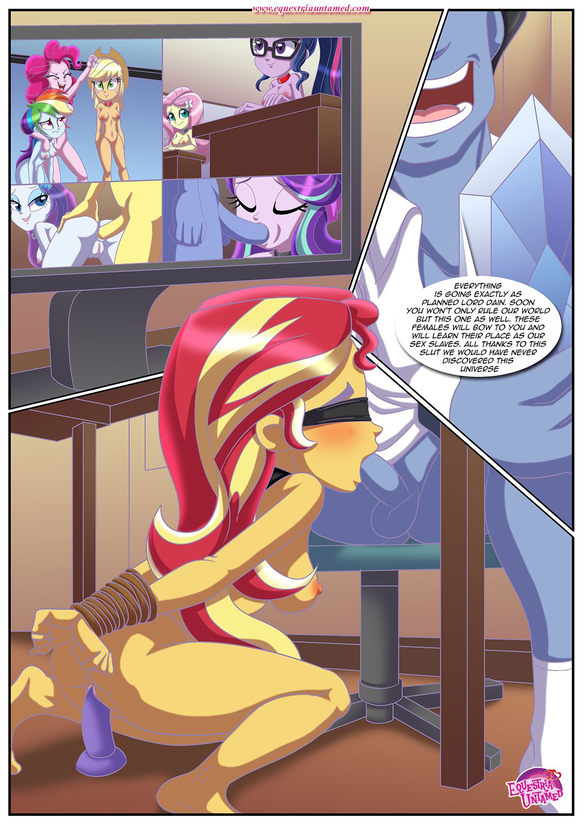 Sex Reeducation (My Little Pony – Equestria Girls) [Palcomix] 1 . Sex Reeducation - Chapter 1 (My Little Pony - Equestria Girls) [Palcomix] – page 29