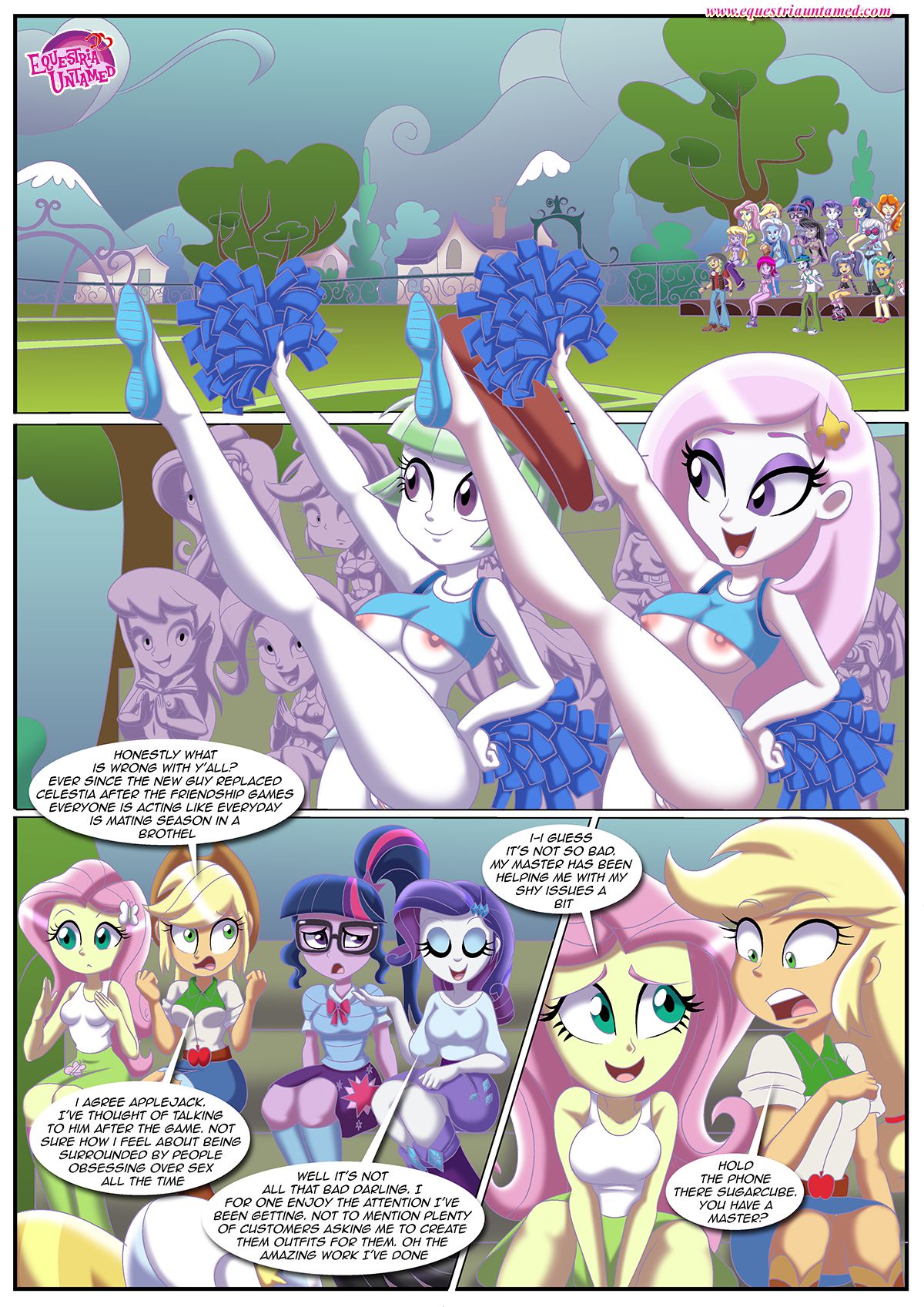 Sex Reeducation (My Little Pony – Equestria Girls) [Palcomix] 1 . Sex Reeducation - Chapter 1 (My Little Pony - Equestria Girls) [Palcomix] – page 5