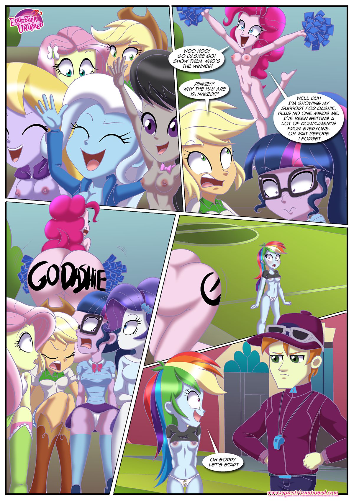 Sex Reeducation (My Little Pony – Equestria Girls) [Palcomix] 1 . Sex Reeducation - Chapter 1 (My Little Pony - Equestria Girls) [Palcomix] – page 6
