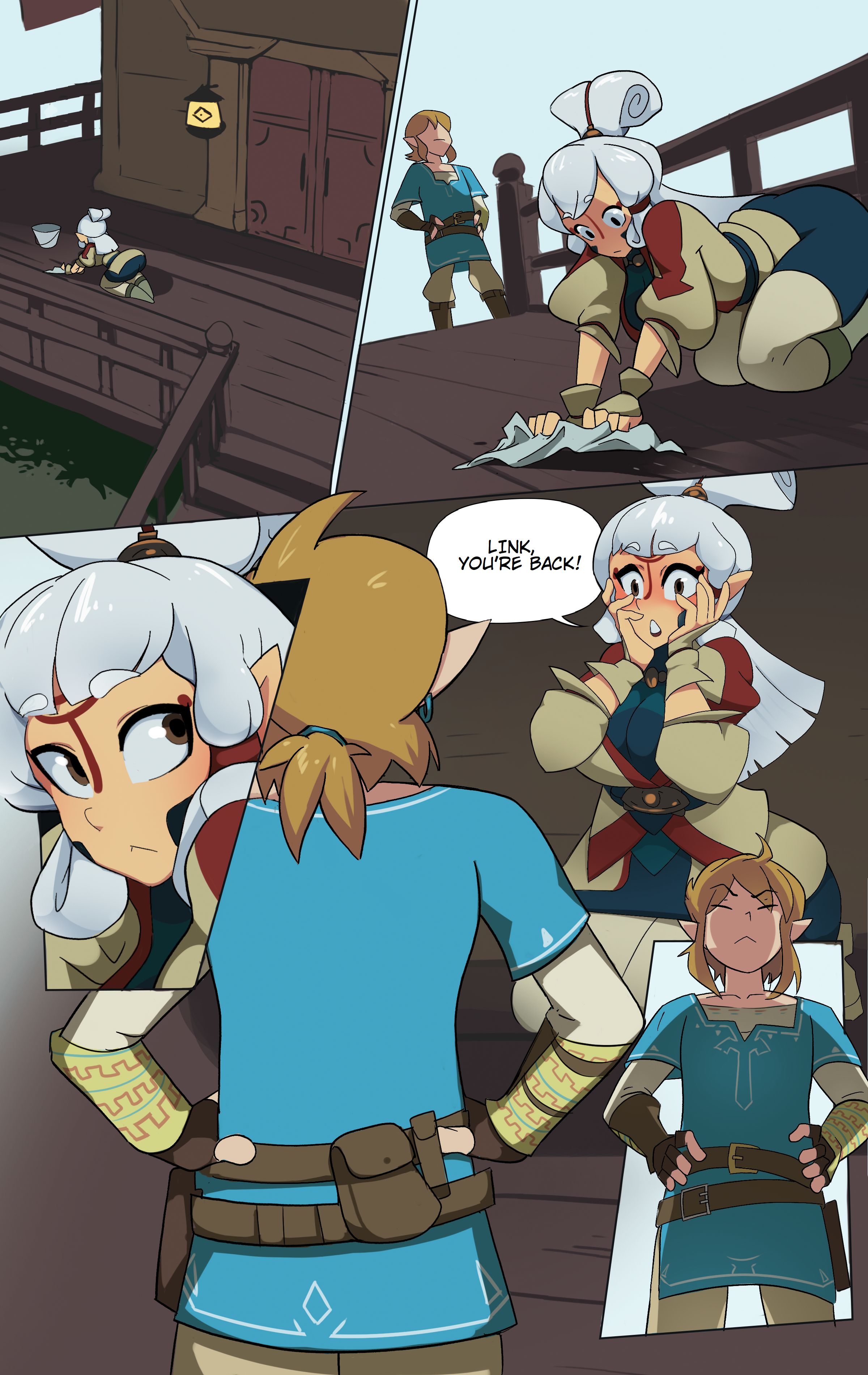 Her Load to Bear (The Legend of Zelda: Breath of the Wild) [Schpicy] 1 . Her Load to Bear - Chapter 1 (The Legend of Zelda: Breath of the Wild) [Schpicy] – page 1