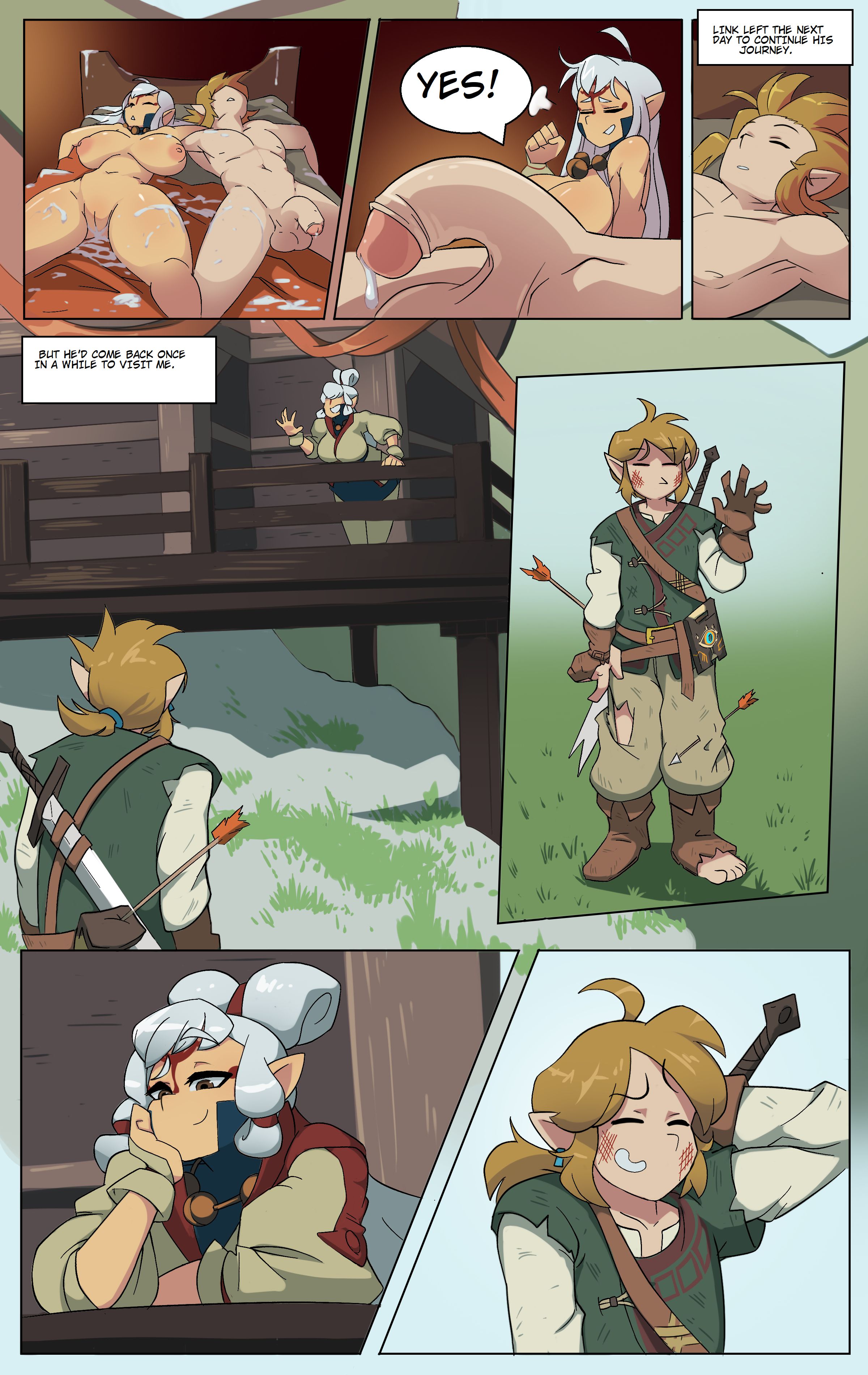 Her Load to Bear (The Legend of Zelda: Breath of the Wild) [Schpicy] 1 . Her Load to Bear - Chapter 1 (The Legend of Zelda: Breath of the Wild) [Schpicy] – page 32