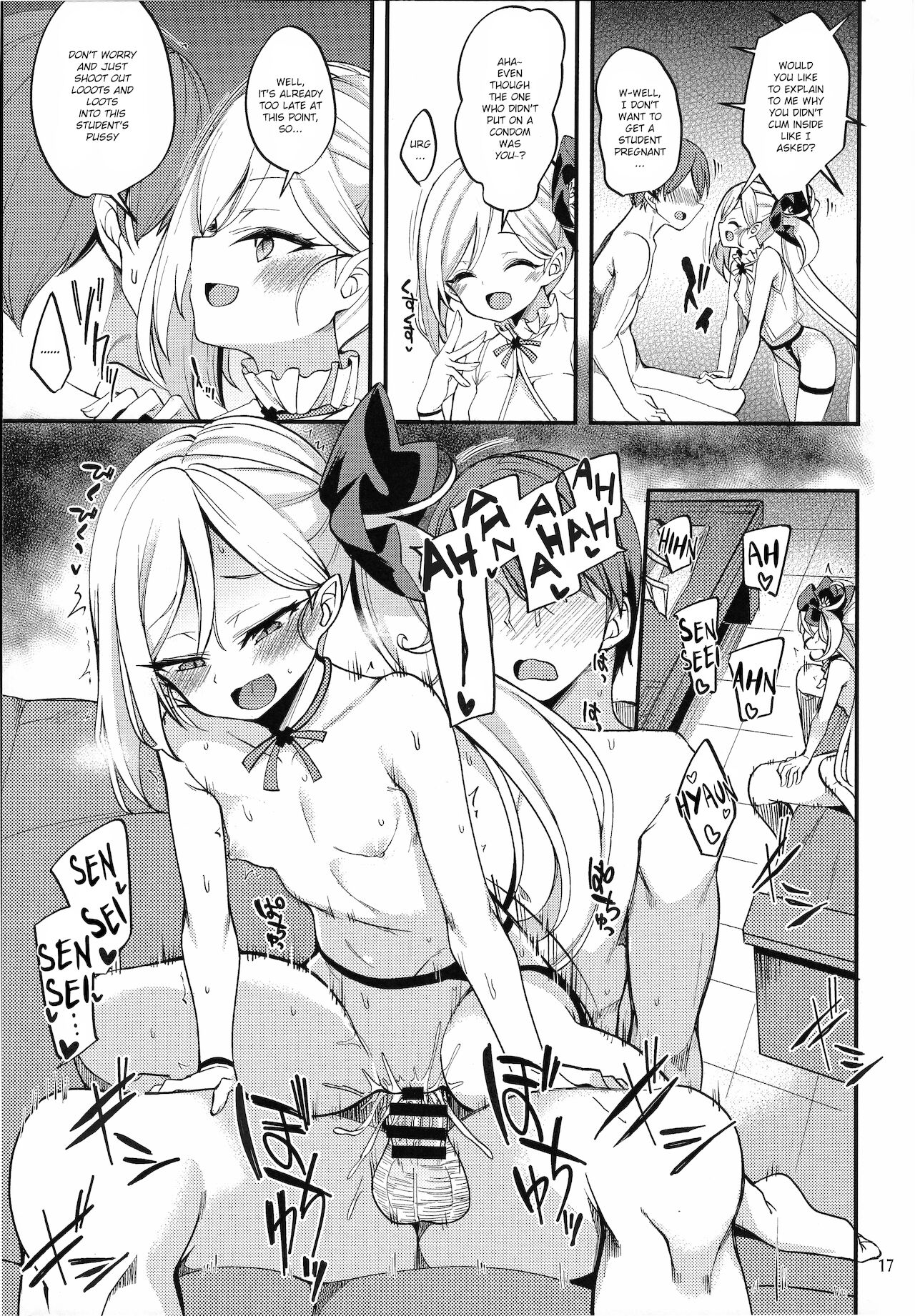 Mutsuki I.Ta.Zu.Ra (Blue Archive) [Gokubuto Mayuge] 1 . Mutsuki I.Ta.Zu.Ra  - Chapter 1 (Blue Archive) [Gokubuto Mayuge] – page 17
