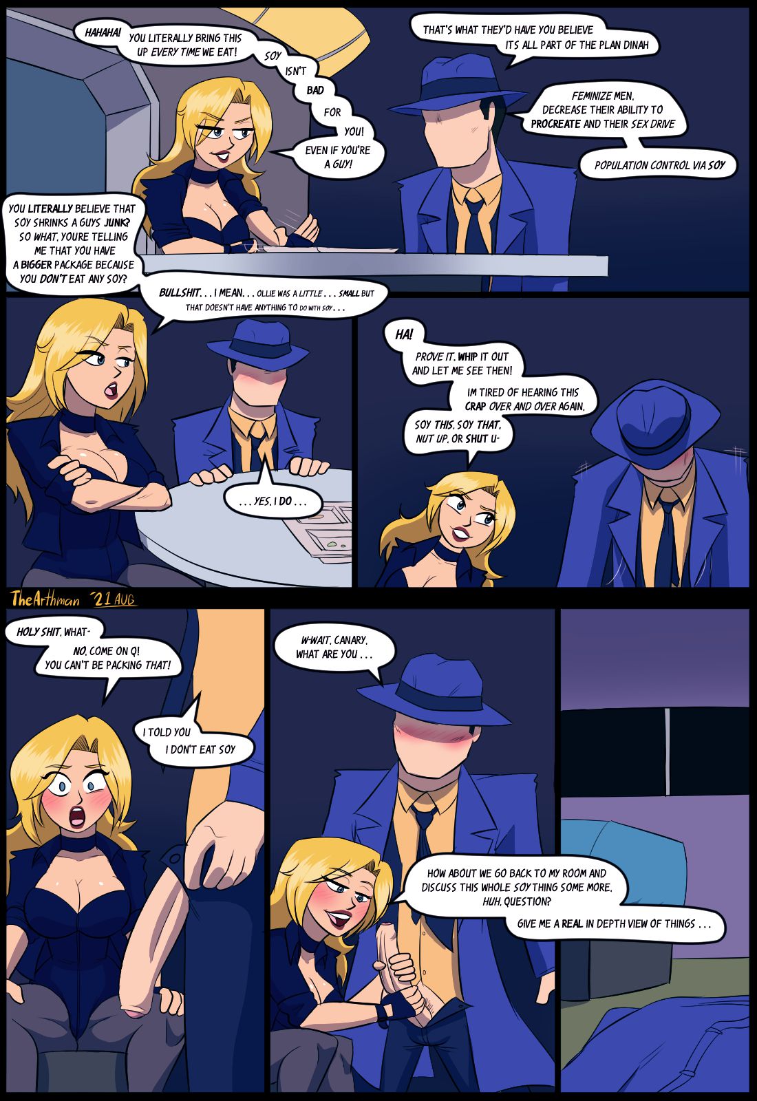 The No-Soy Diet (Justice League) [The Arthman] 1 . The No-Soy Diet - Chapter 1 (Justice League) [The Arthman] – page 2
