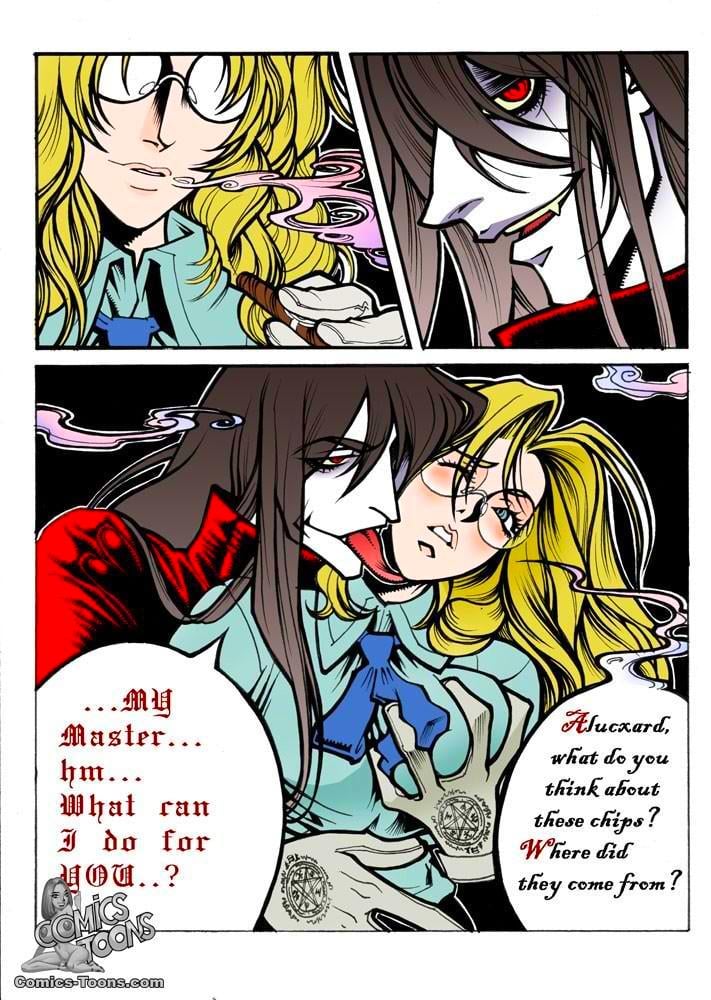 Crimson (Hellsing) [Kisama] Crimson - Alucard X Integra - (Hellsing) [Kisama] – page 4