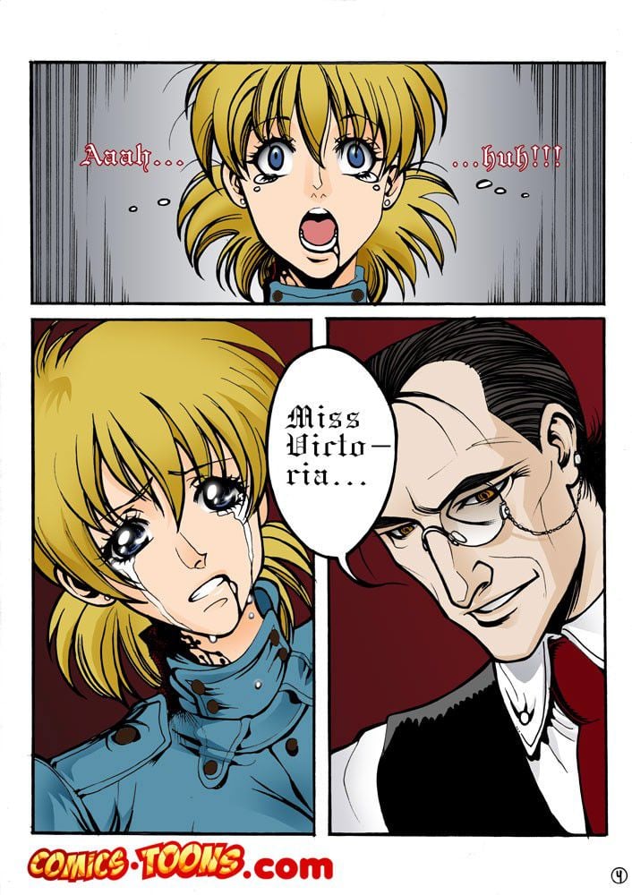 Crimson (Hellsing) [Kisama] Crimson - Walter X Victoria - (Hellsing) [Kisama] – page 5