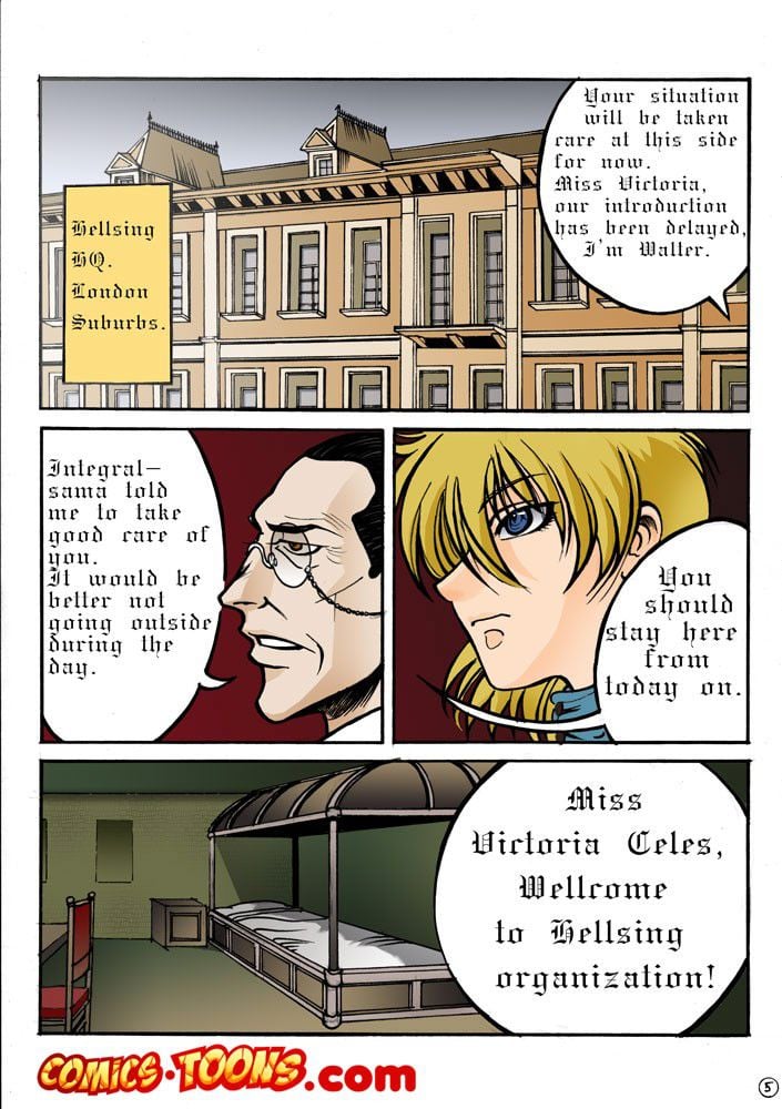 Crimson (Hellsing) [Kisama] Crimson - Walter X Victoria - (Hellsing) [Kisama] – page 6