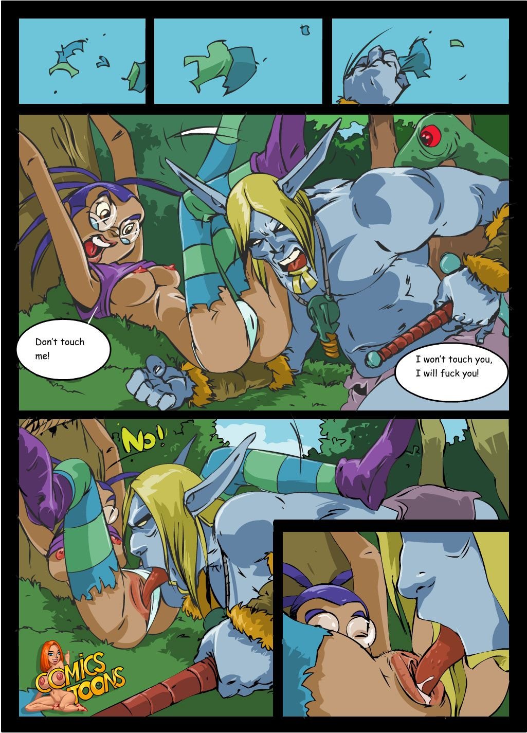 W.I.T.C.H. [Okunev] 3 . W.I.T.C.H.  - Chapter 3 [Okunev] – page 9