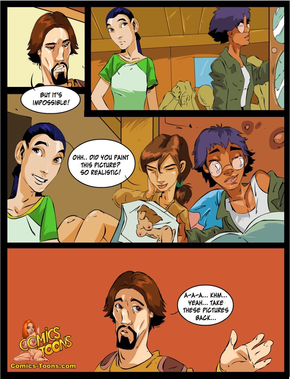 W.I.T.C.H. [Okunev] 1 . W.I.T.C.H. - Chapter 1 [Okunev] – page 10