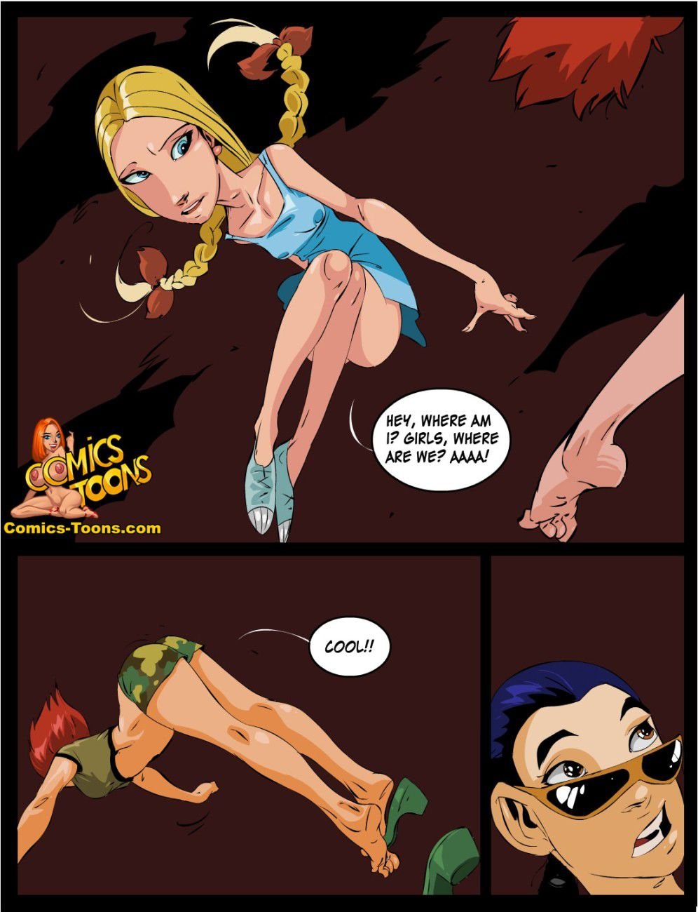 W.I.T.C.H. [Okunev] 1 . W.I.T.C.H. - Chapter 1 [Okunev] – page 2