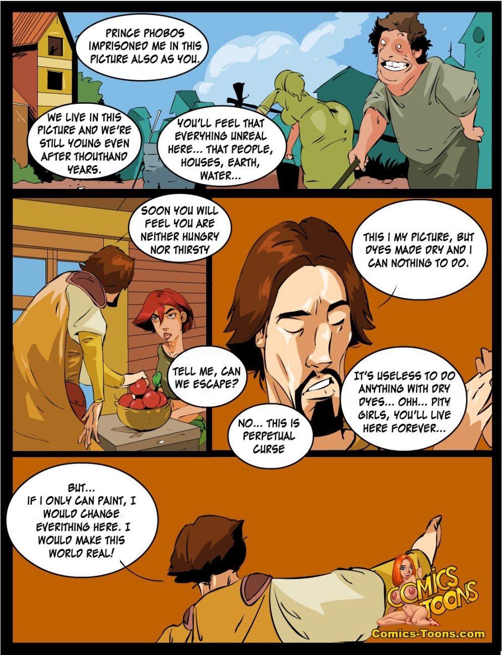 W.I.T.C.H. [Okunev] 1 . W.I.T.C.H. - Chapter 1 [Okunev] – page 9