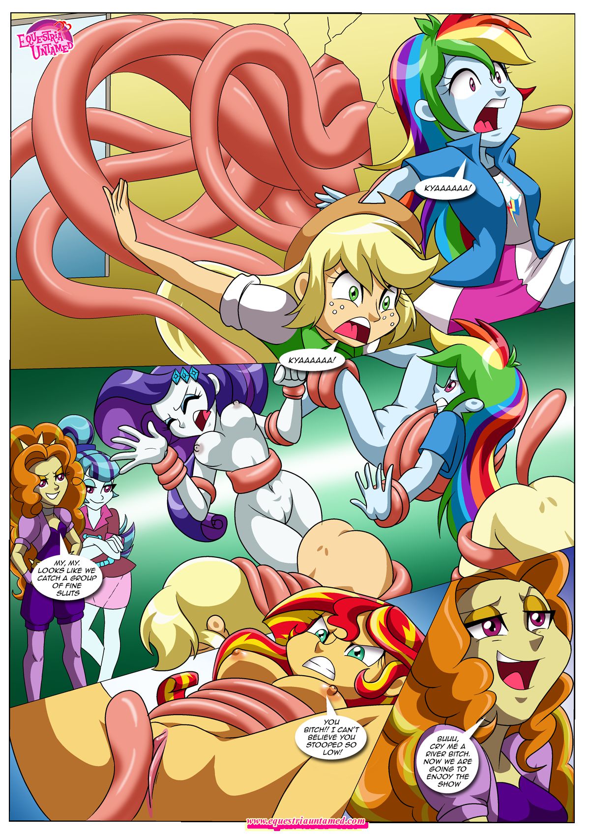 The Dazzlings Revenge (My Little Pony – Equestria Girls) [Palcomix] 1 . The Dazzlings Revenge - Chapter 1 (My Little Pony - Equestria Girls) [Palcomix] – page 11
