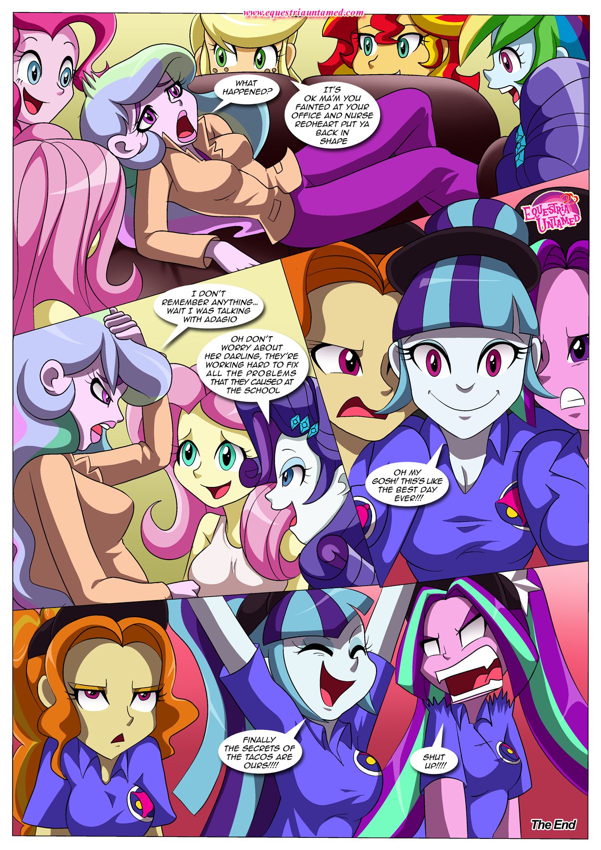 The Dazzlings Revenge (My Little Pony – Equestria Girls) [Palcomix] 1 . The Dazzlings Revenge - Chapter 1 (My Little Pony - Equestria Girls) [Palcomix] – page 17