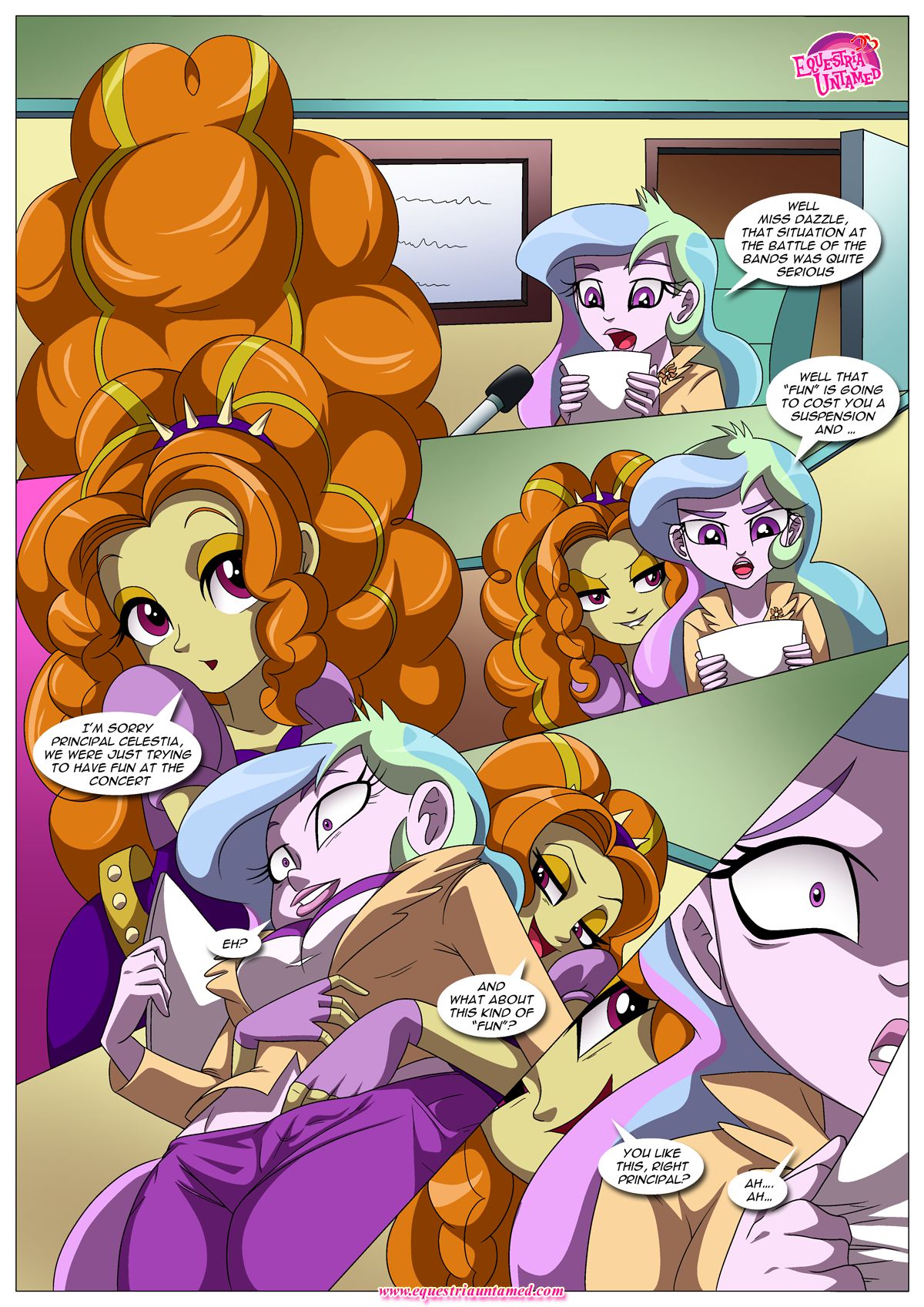 The Dazzlings Revenge (My Little Pony – Equestria Girls) [Palcomix] 1 . The Dazzlings Revenge - Chapter 1 (My Little Pony - Equestria Girls) [Palcomix] – page 6