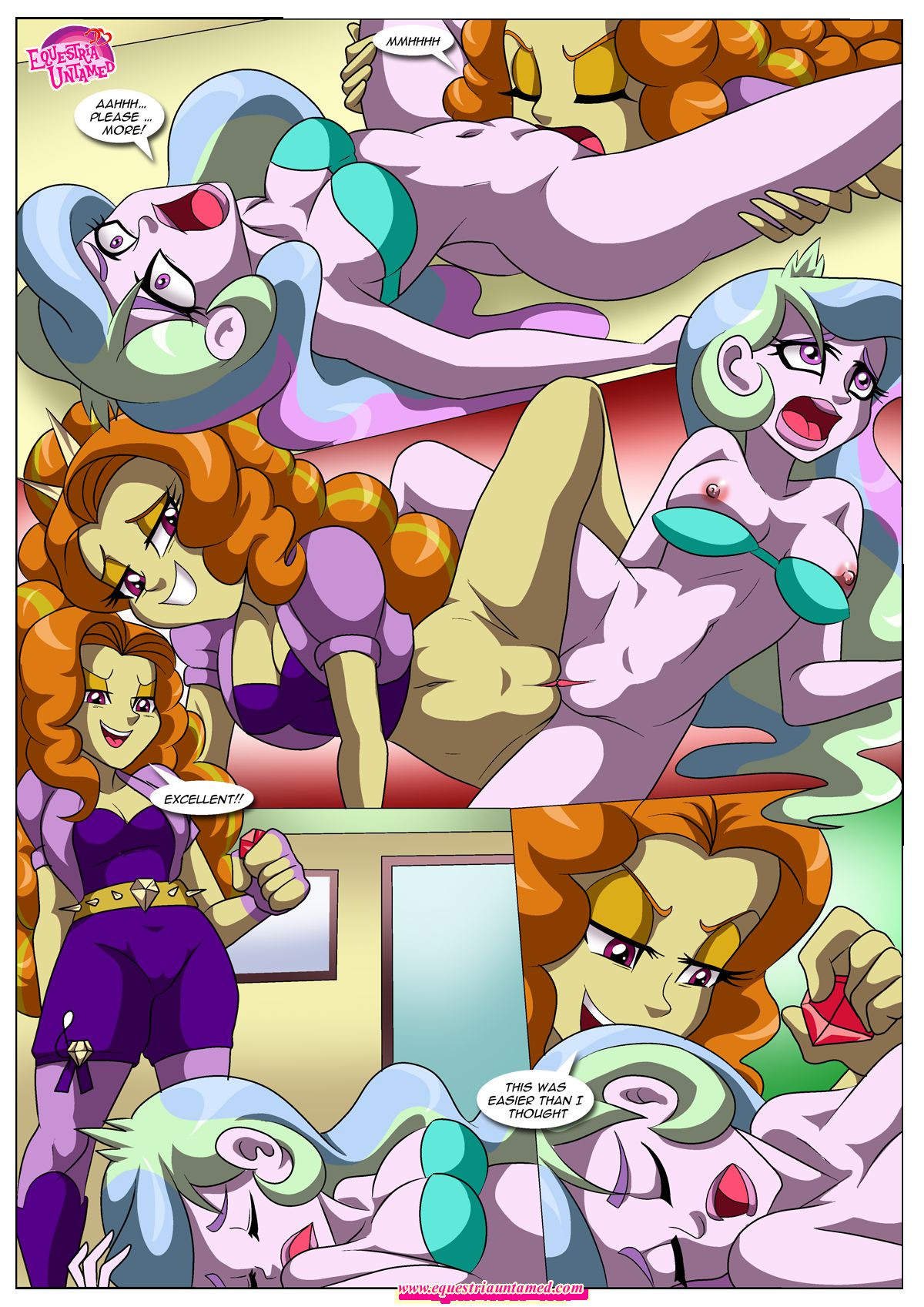 The Dazzlings Revenge (My Little Pony – Equestria Girls) [Palcomix] 1 . The Dazzlings Revenge - Chapter 1 (My Little Pony - Equestria Girls) [Palcomix] – page 7