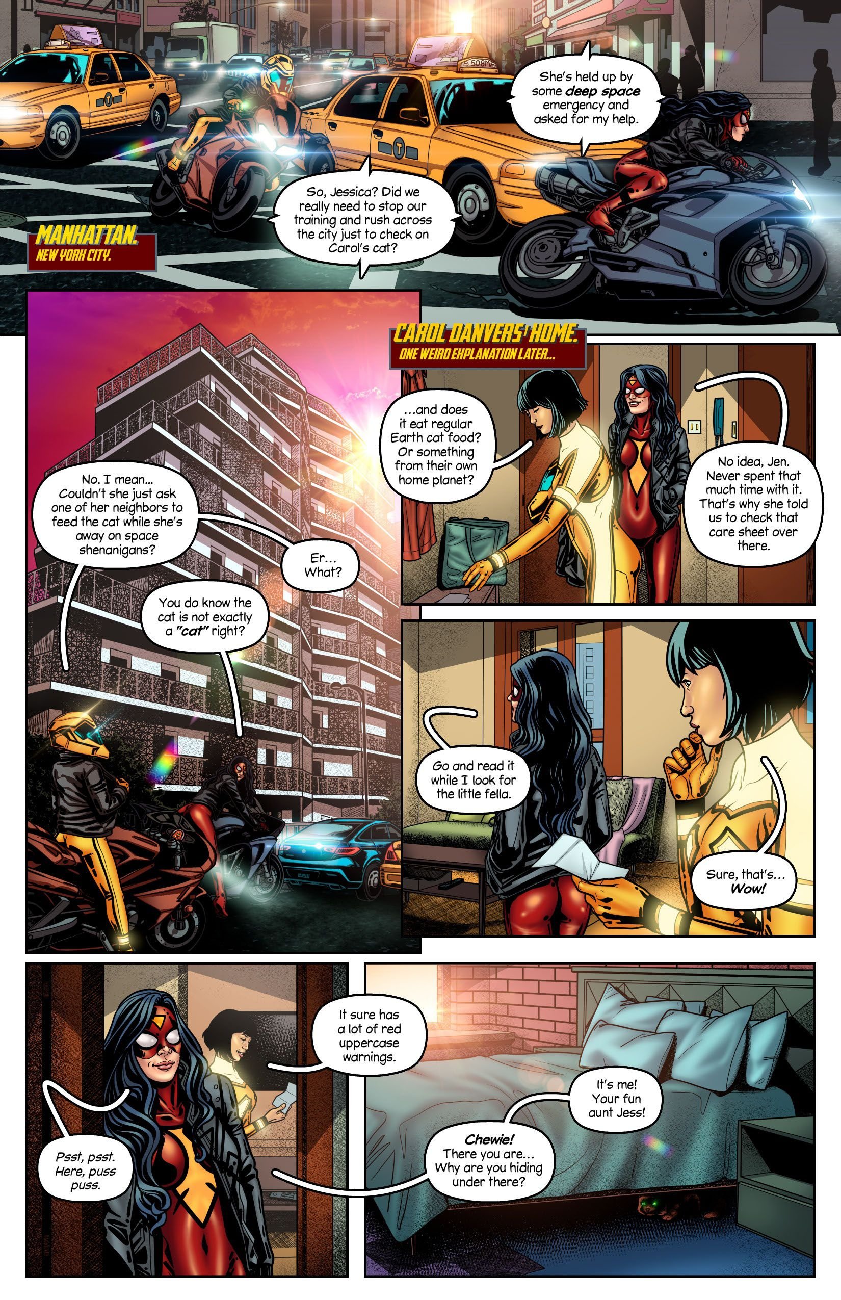 Flerken Outbreak (The Avengers) [Tracy Scops] 1 . Flerken Outbreak  - Chapter 1 (The Avengers) [Tracy Scops] – page 3