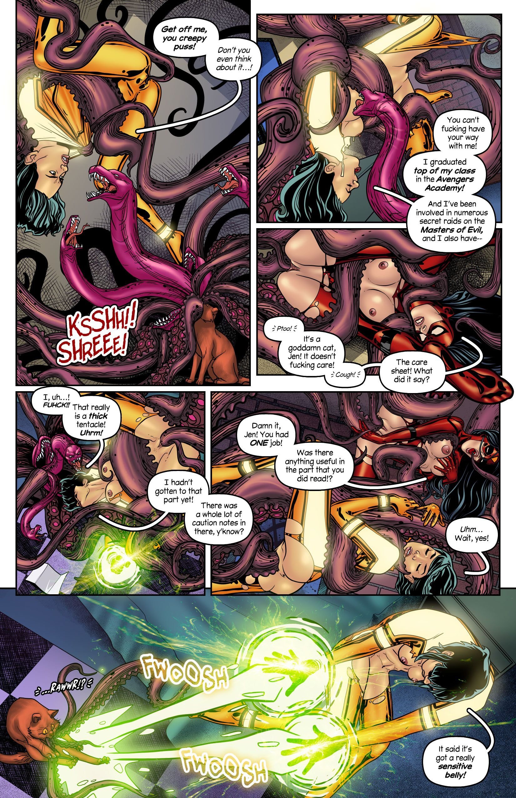 Flerken Outbreak (The Avengers) [Tracy Scops] 1 . Flerken Outbreak  - Chapter 1 (The Avengers) [Tracy Scops] – page 7