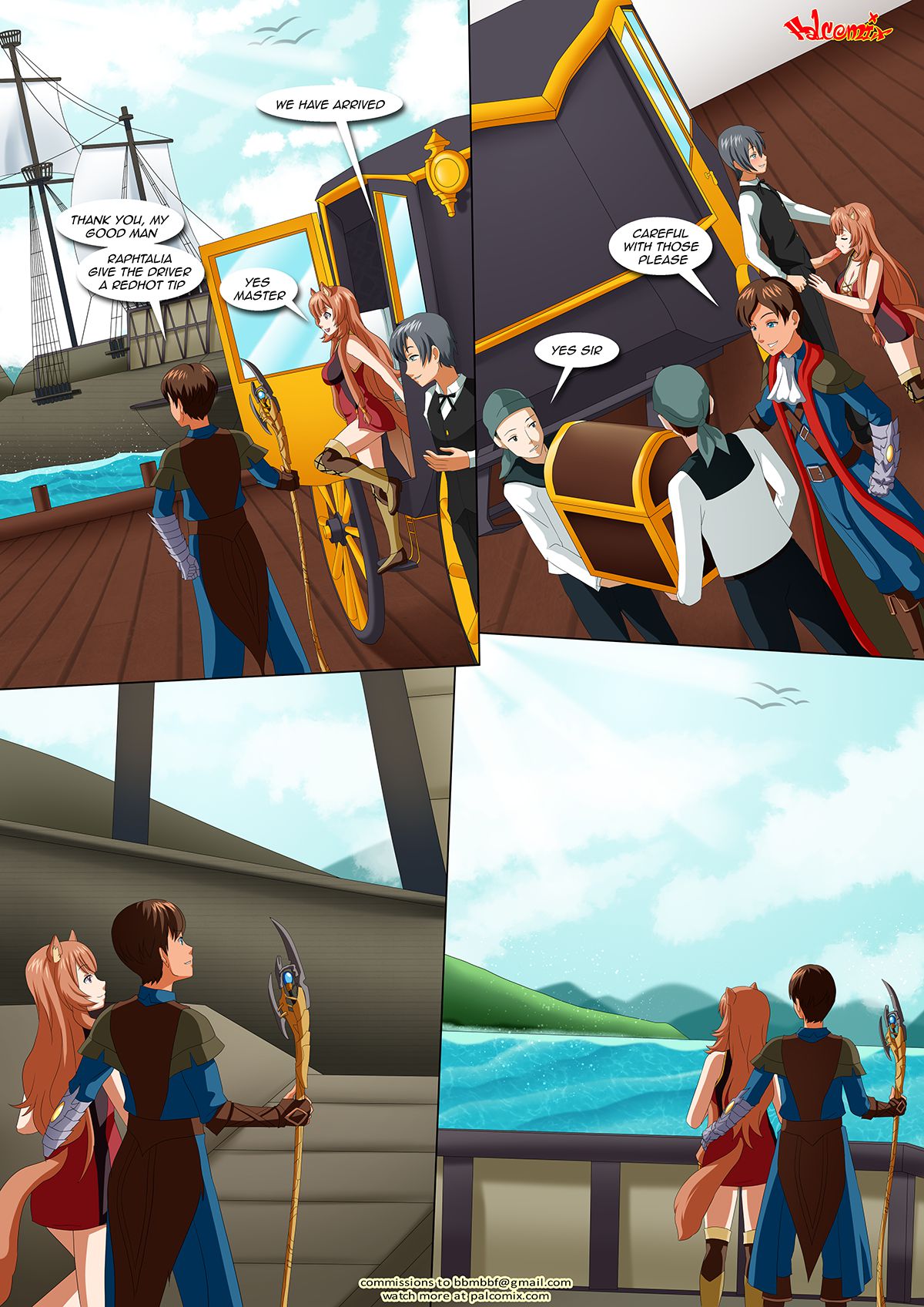 The Rise of the Anti-Hero (The Rising of the Shield Hero) [Palcomix] 3 . The Rise of the Anti-Hero - Chapter 3 (The Rising of the Shield Hero) [Palcomix] – page 4