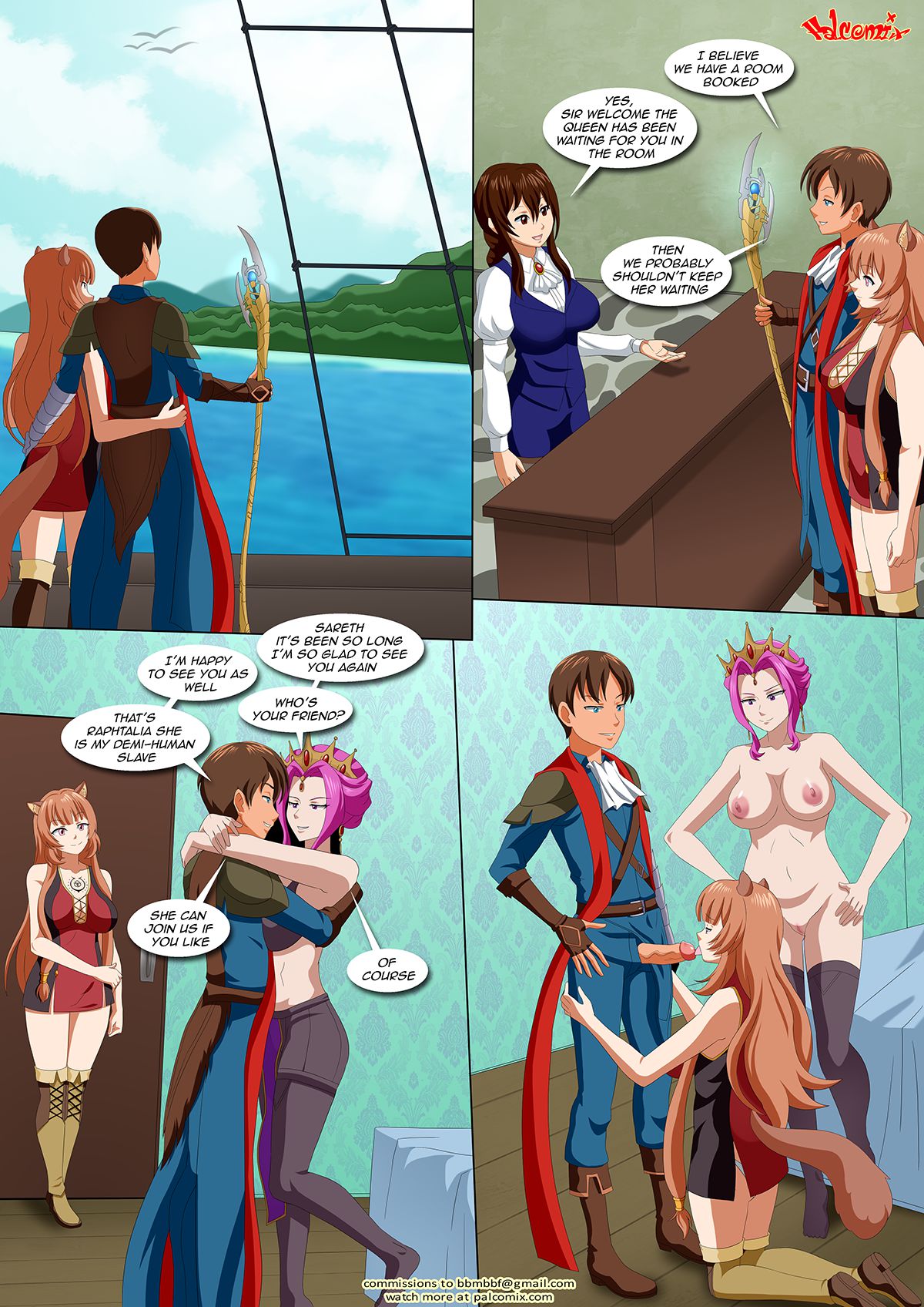 The Rise of the Anti-Hero (The Rising of the Shield Hero) [Palcomix] 3 . The Rise of the Anti-Hero - Chapter 3 (The Rising of the Shield Hero) [Palcomix] – page 7