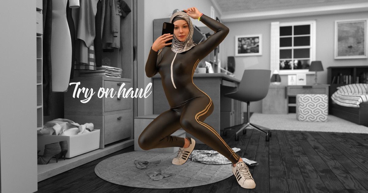 Try On Haul [Crispy Cheese] 1 . Try On Haul  - Chapter 1 [Crispy Cheese] – page 1