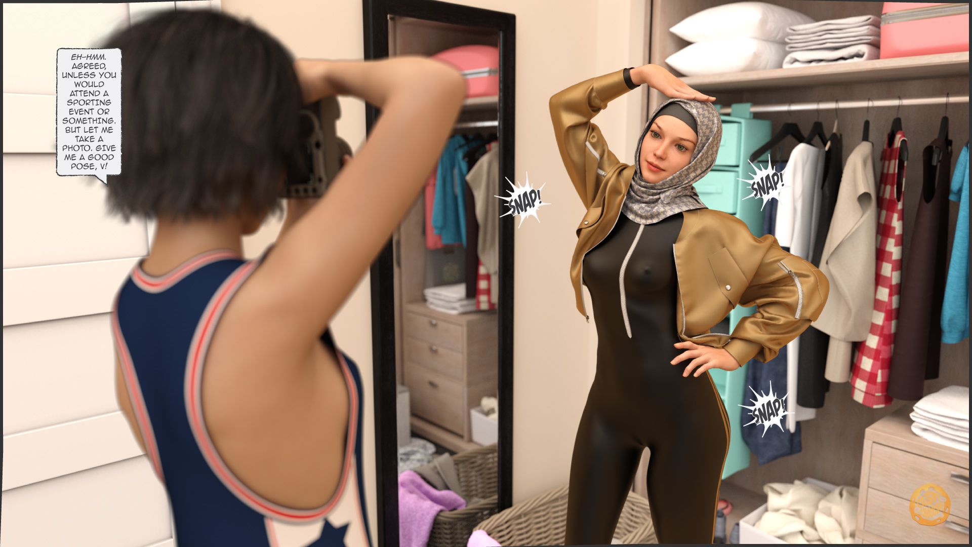 Try On Haul [Crispy Cheese] 1 . Try On Haul  - Chapter 1 [Crispy Cheese] – page 28