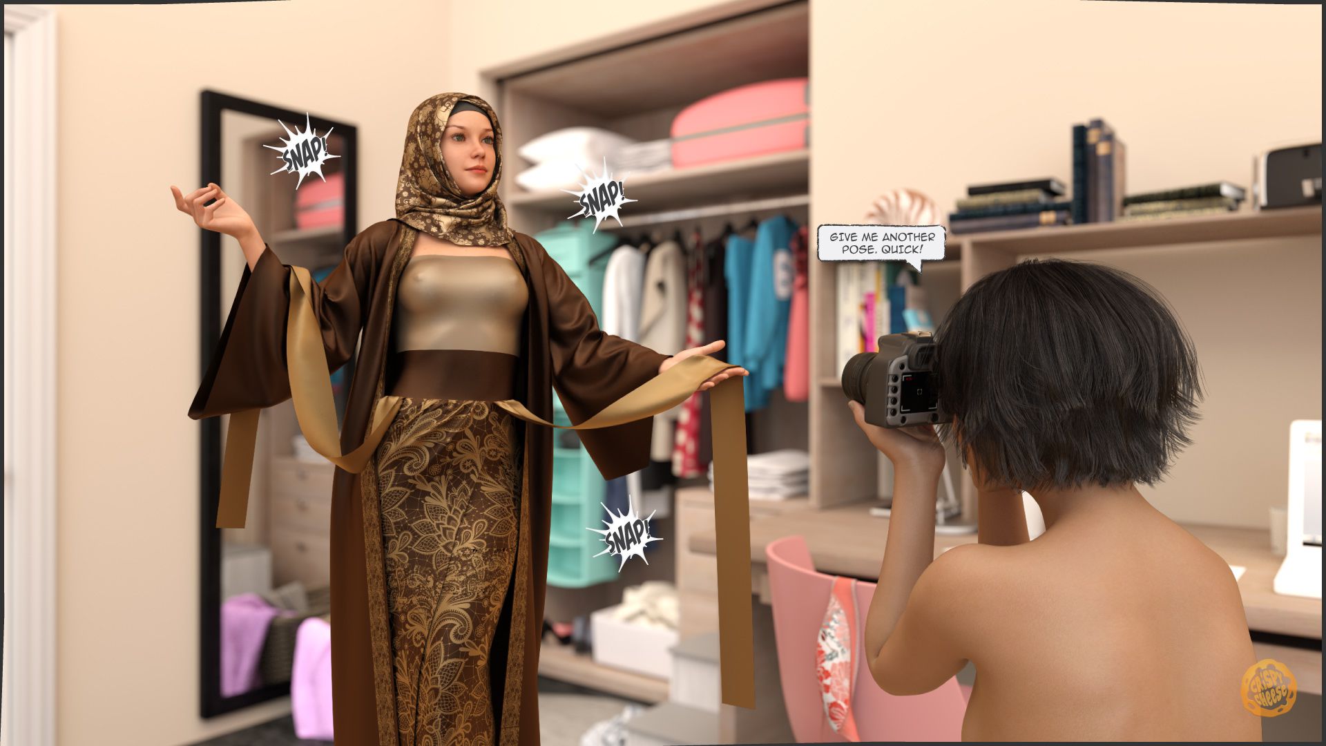 Try On Haul [Crispy Cheese] 1 . Try On Haul  - Chapter 1 [Crispy Cheese] – page 59