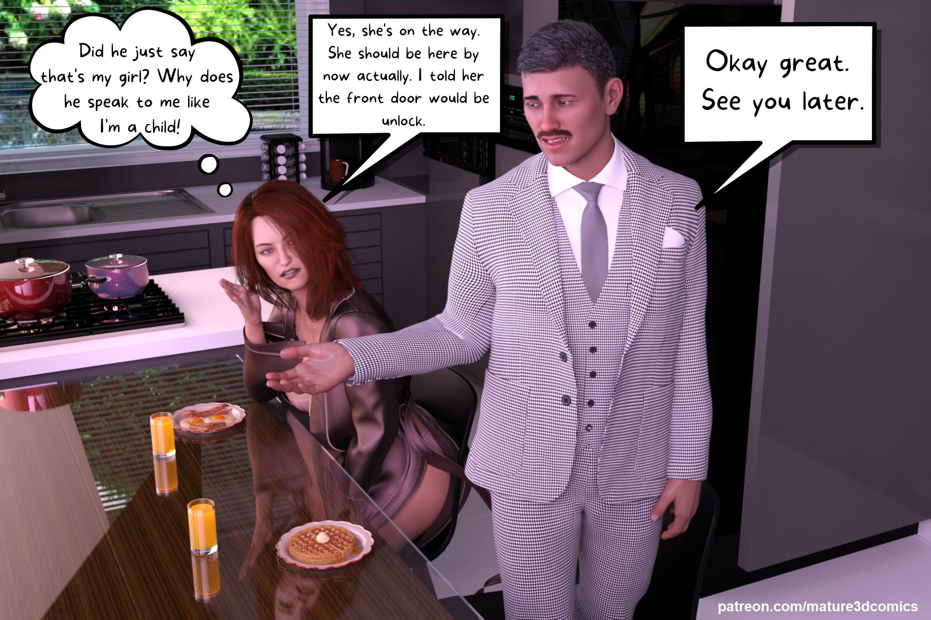 Deception [Mature3DComics] 1 . Deception - Chapter 1 [Mature3DComics] – page 7