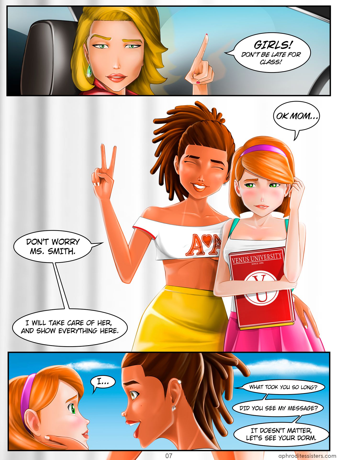 More Than Best Friends [Aphrodite’s Sisters] 1 . More Than Best Friends - Chapter 1 [Aphrodite's Sisters] – page 8