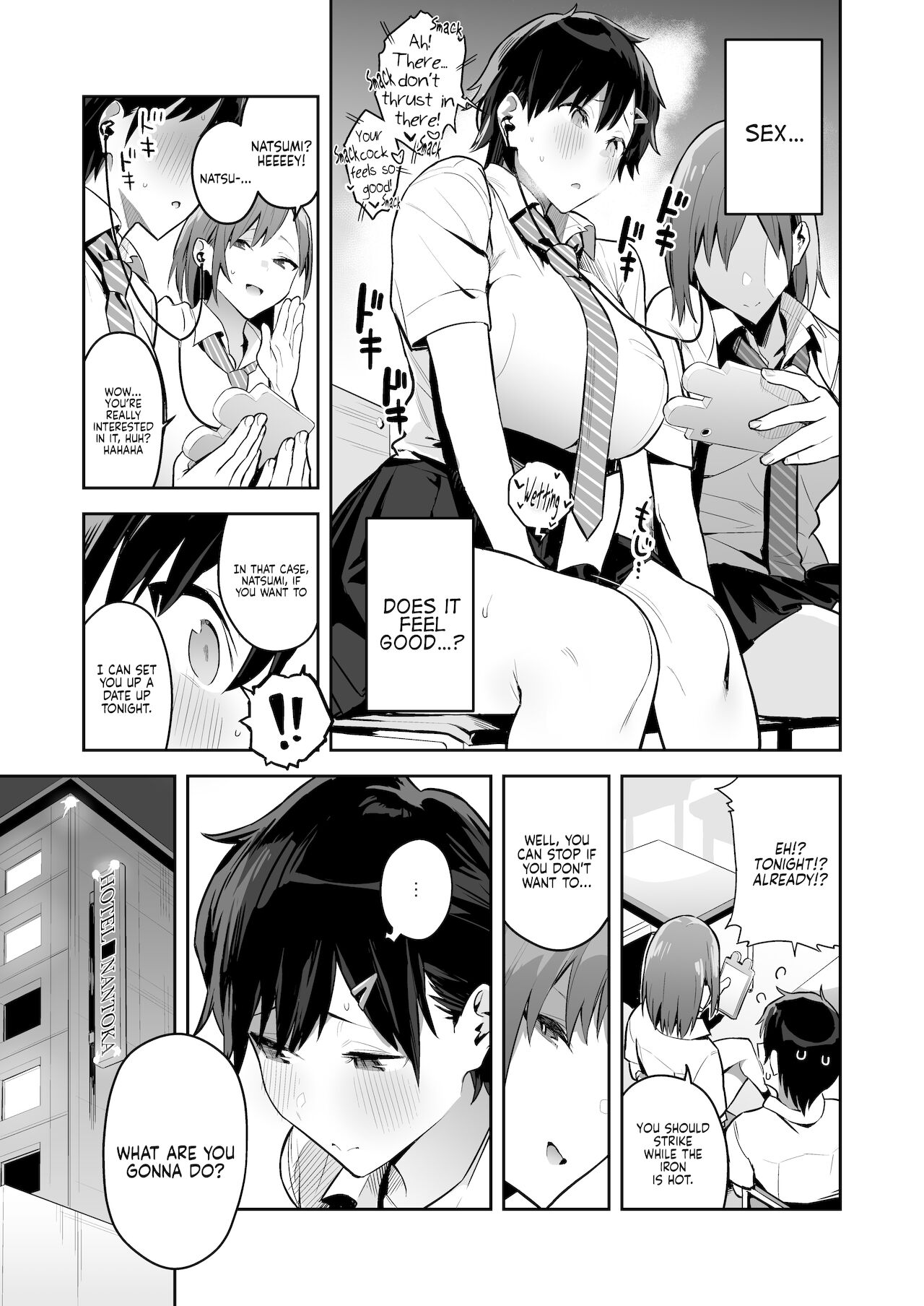 Healthy Boyish Girl Does Compensated Dating. [Enokido] 1 . Healthy Boyish Girl Does Compensated Dating - Chapter 1 [Enokido] – page 7