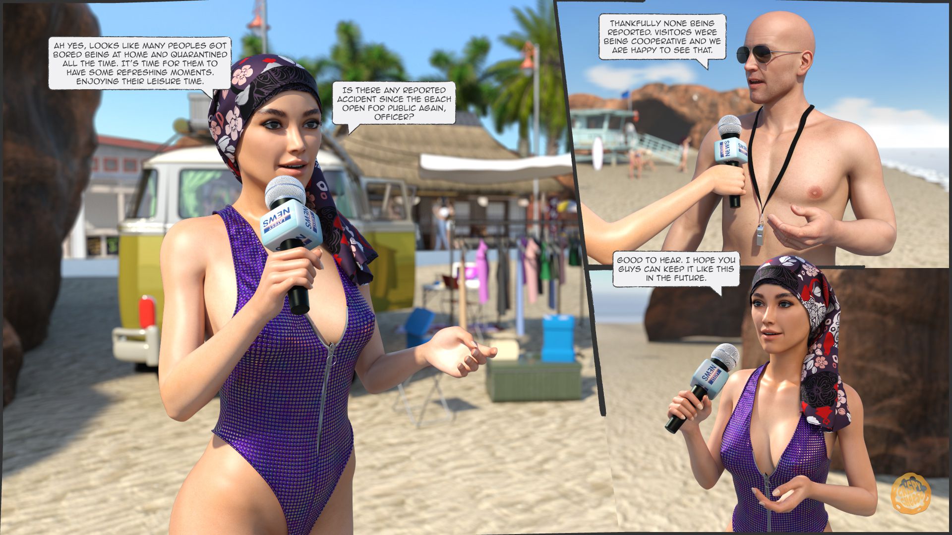 Live Report [Crispy Cheese] 1 . Live Report - Chapter 1 [Crispy Cheese] – page 59