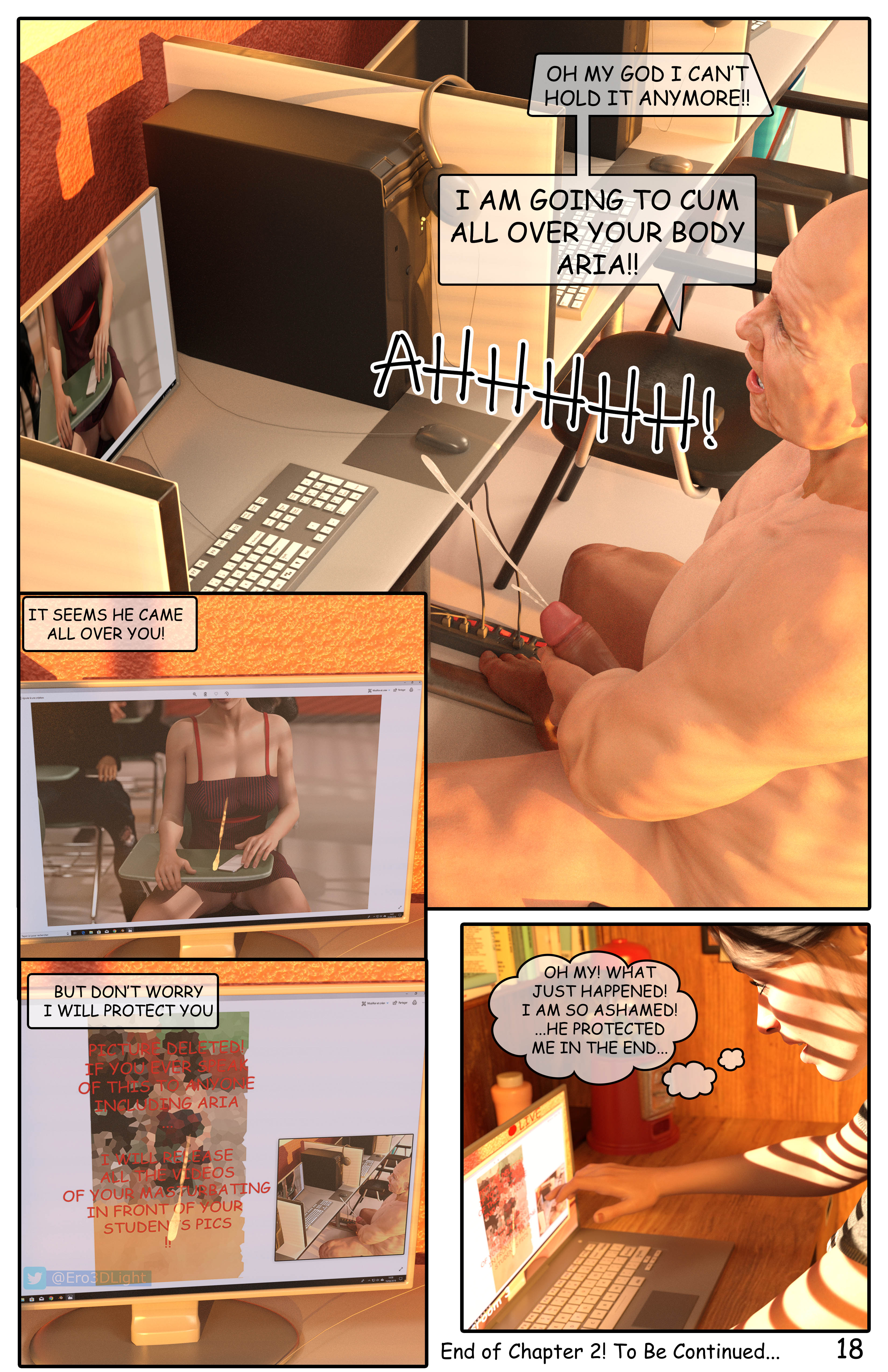 The Public Training Of Aria [Ero3DLight] 2 . The Public Training Of Aria - Chapter 2 [Ero3DLight] – page 23