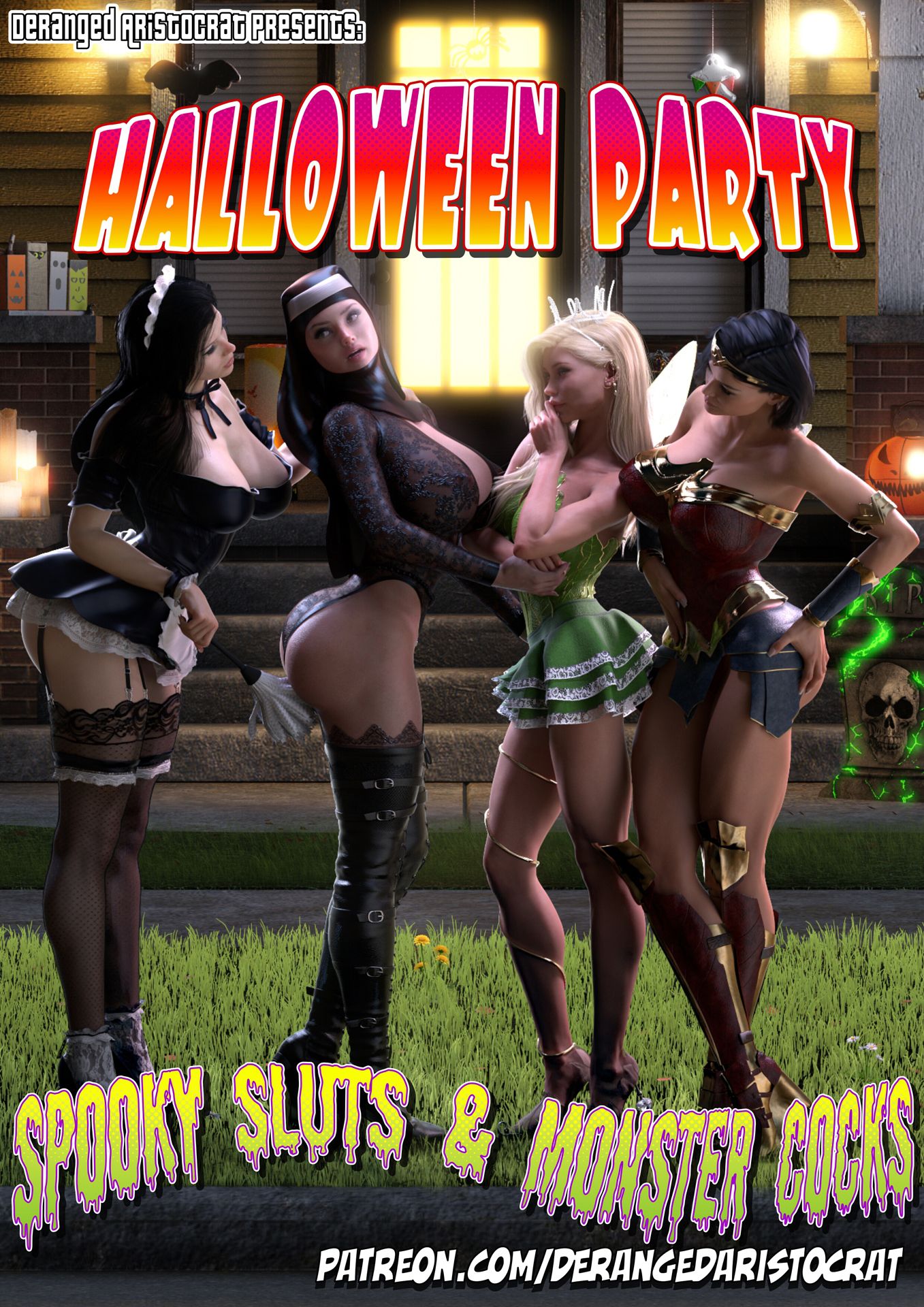 Halloween Party [Deranged Aristocrat] 1 . Halloween Party - Chapter 1 [Deranged Aristocrat] – page 1
