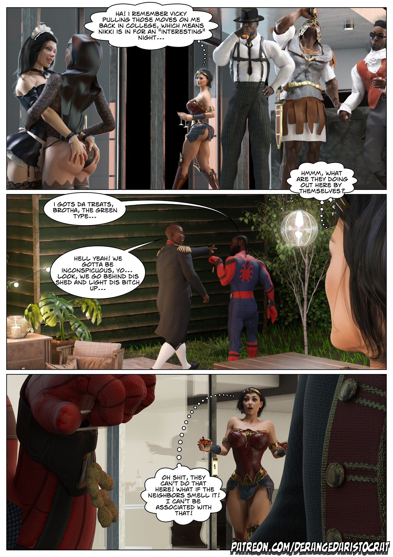 Halloween Party [Deranged Aristocrat] 1 . Halloween Party - Chapter 1 [Deranged Aristocrat] – page 14