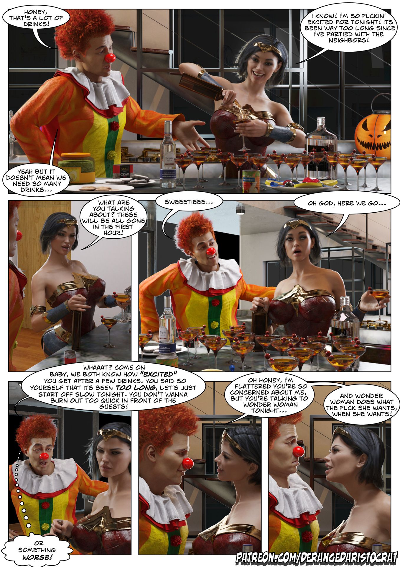 Halloween Party [Deranged Aristocrat] 1 . Halloween Party - Chapter 1 [Deranged Aristocrat] – page 2