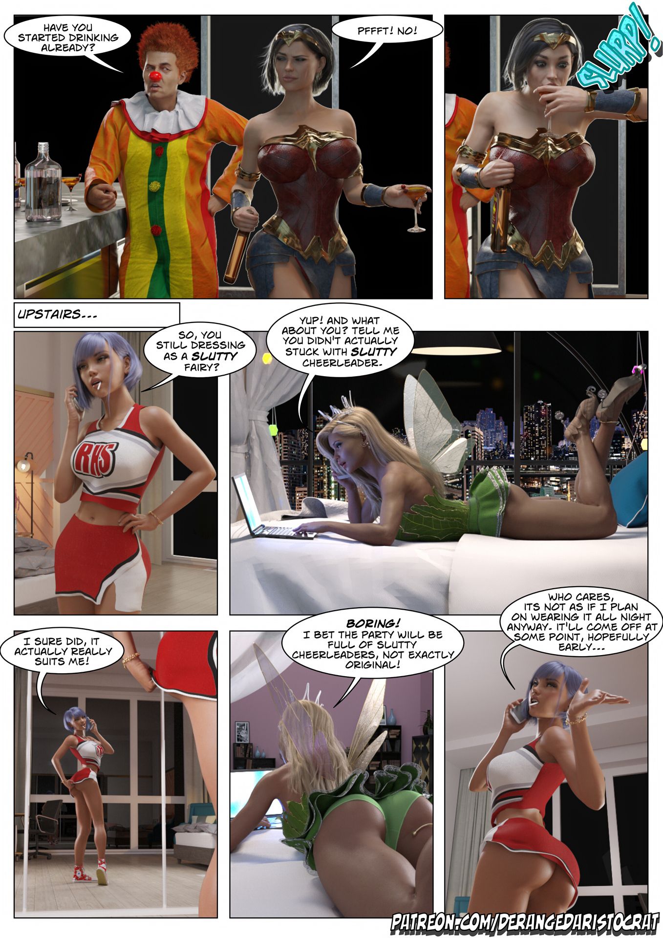 Halloween Party [Deranged Aristocrat] 1 . Halloween Party - Chapter 1 [Deranged Aristocrat] – page 3
