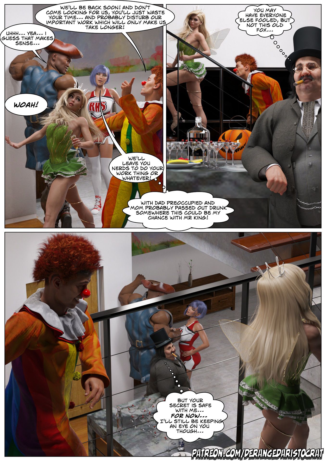 Halloween Party [Deranged Aristocrat] 1 . Halloween Party - Chapter 1 [Deranged Aristocrat] – page 32