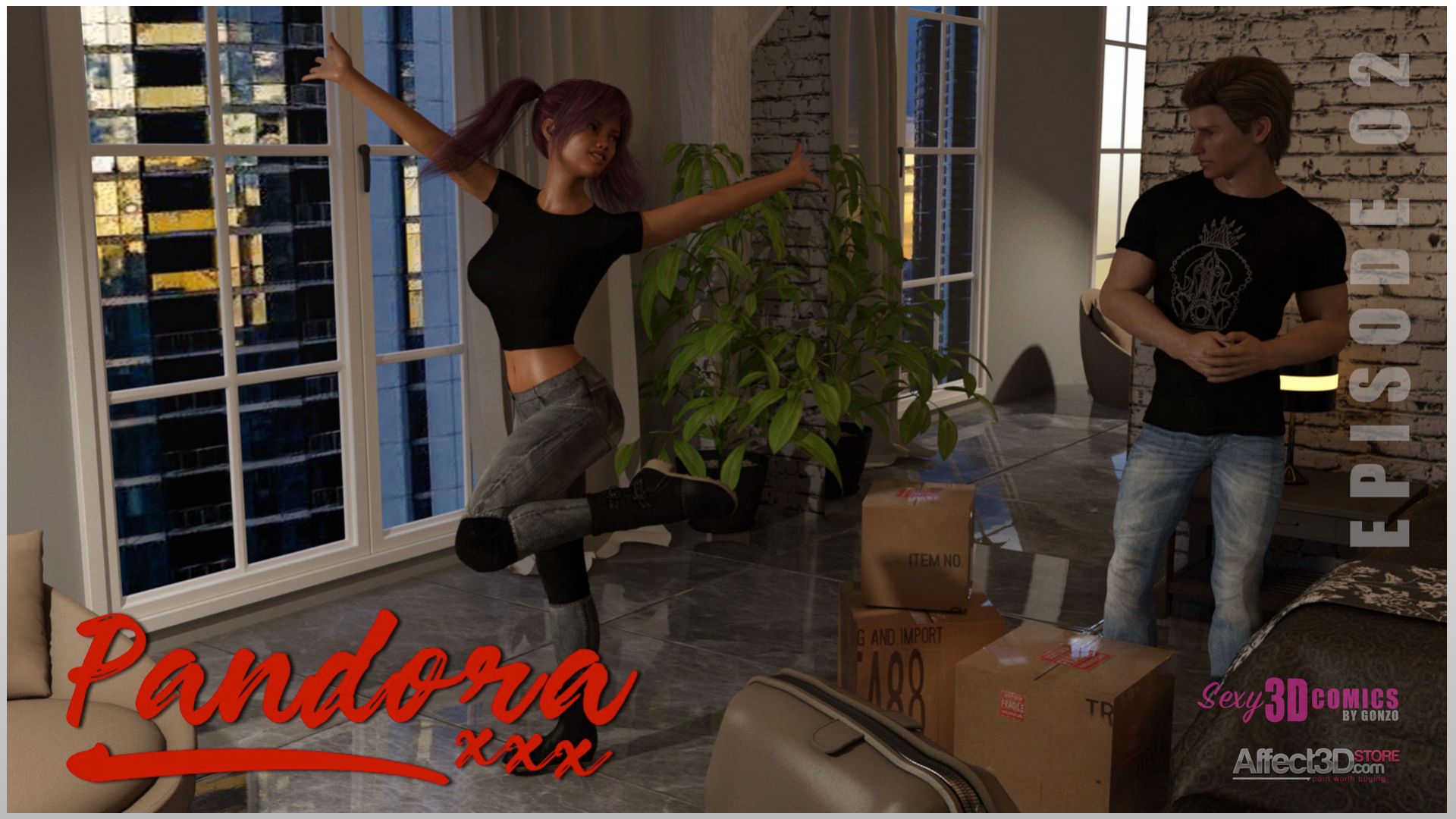 Pandora [Sexy3DComics] Pandora 2 – page 1