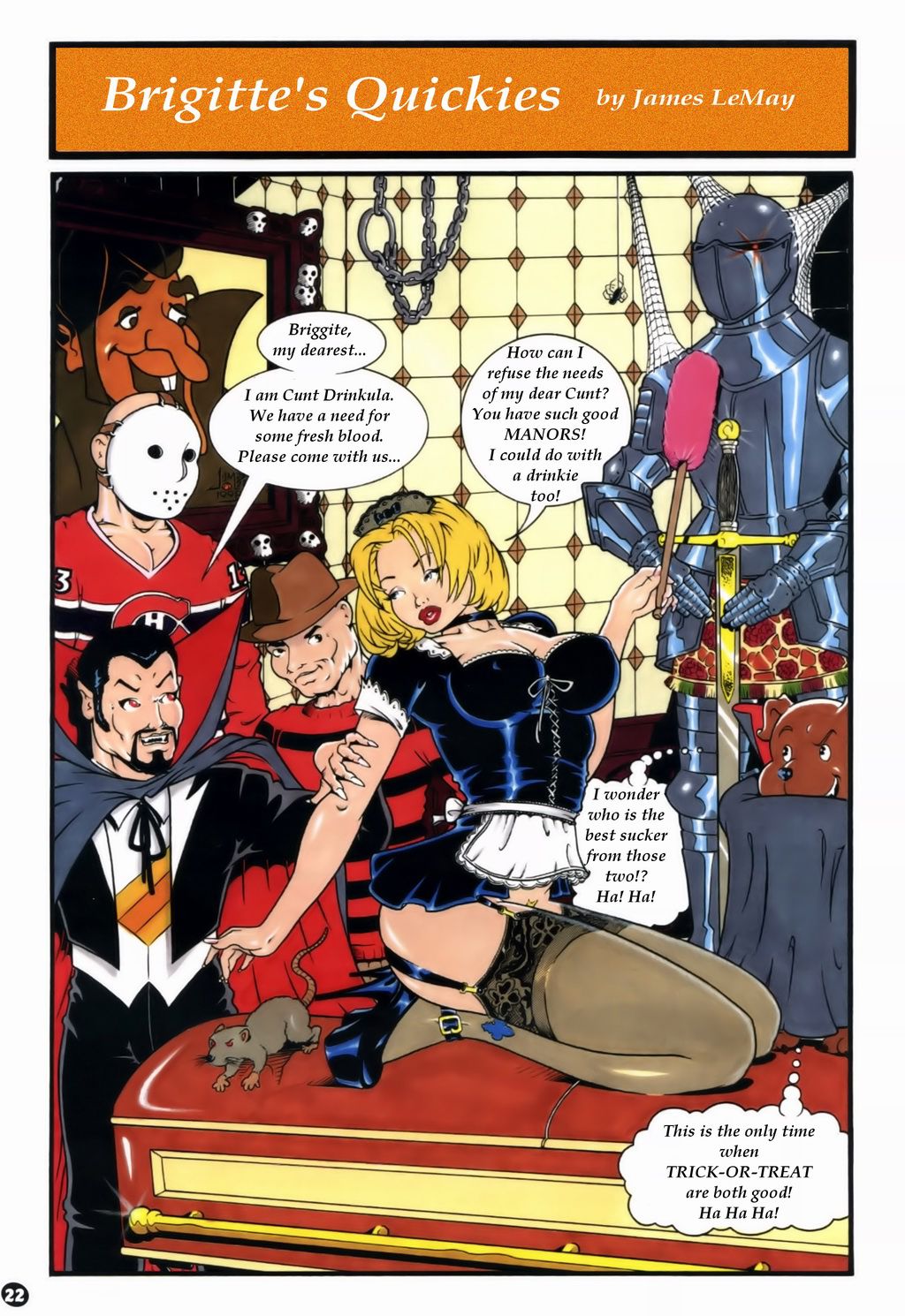 Bridgette’s Quickies [James Lemay] 2 . Bridgette's Quickies - Chapter 2 [James Lemay] – page 22