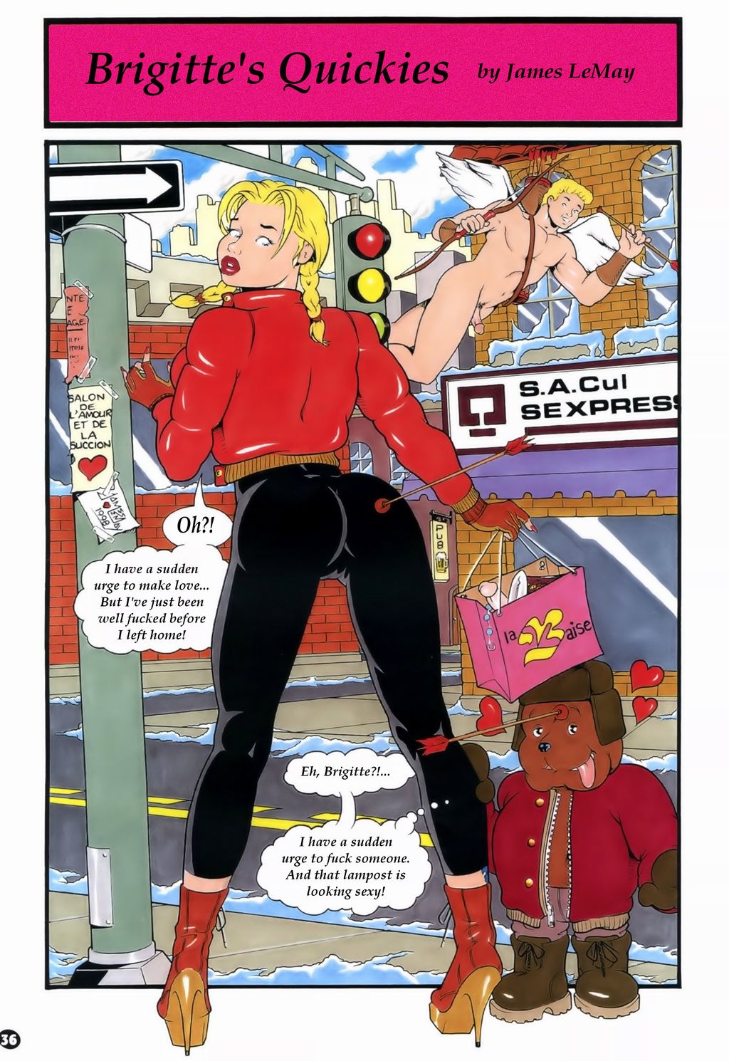 Bridgette’s Quickies [James Lemay] 2 . Bridgette's Quickies - Chapter 2 [James Lemay] – page 36