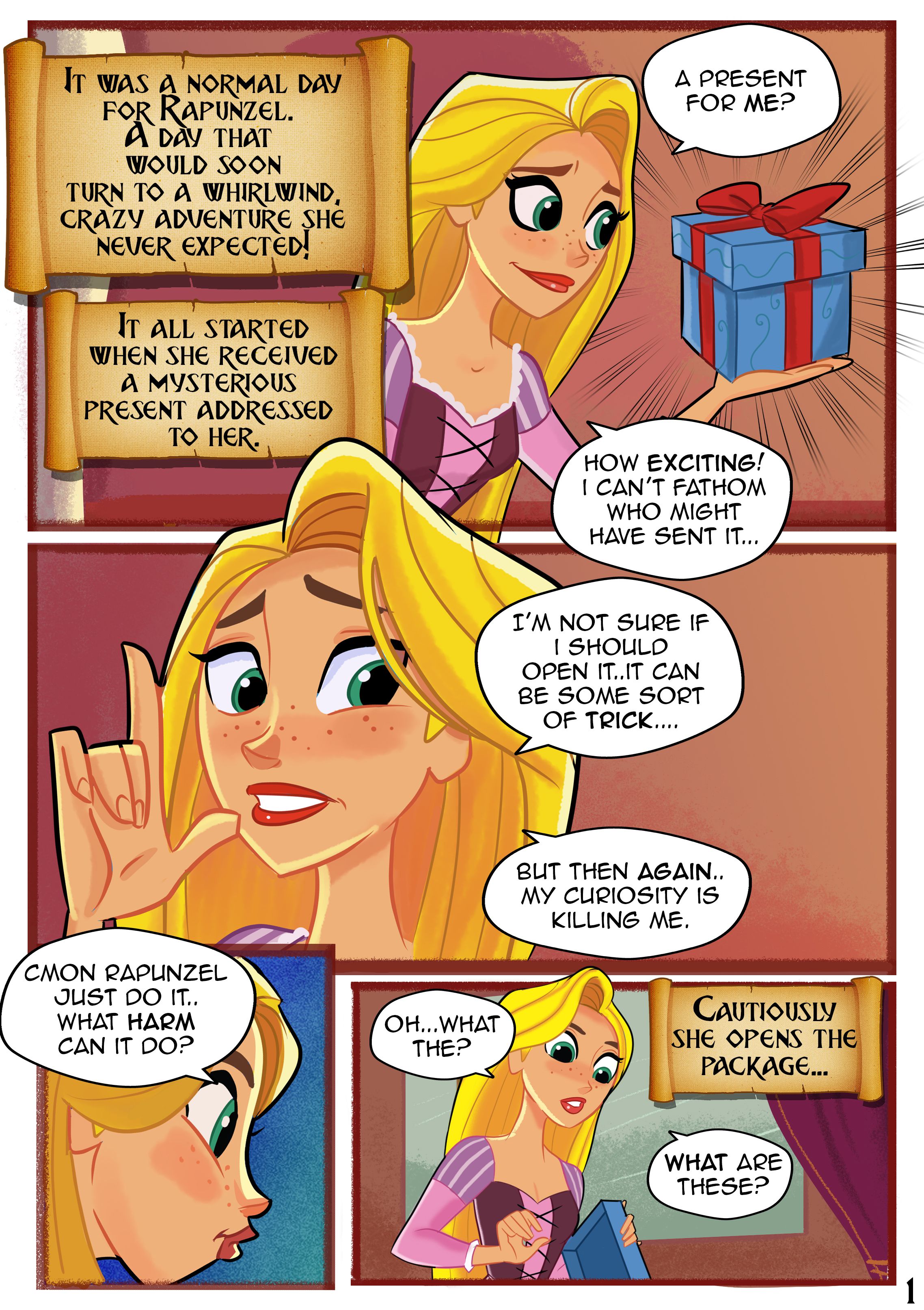Tangled Comic [Poochygirls] 1 . Tangled Comic  - Chapter 1 [Poochygirls] – page 1
