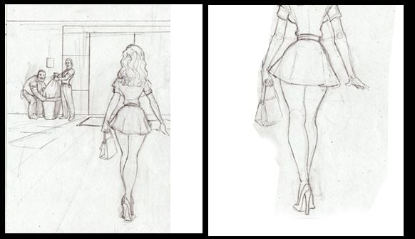 Artworks, Pinups, And More [BlackNWhiteComics] Sketches - [BlackNWhiteComics] – page 12