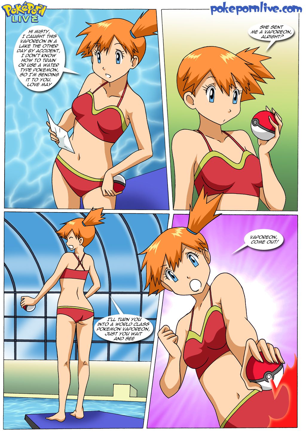 Misty’s (Pokemon) [Palcomix] 1 . Misty's  - Chapter 1(Pokemon) [Palcomix] – page 2