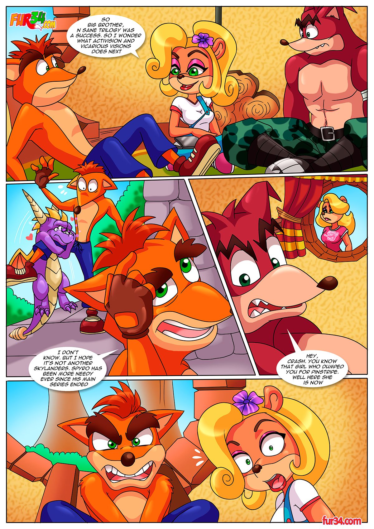 Forgiveness Must Be Earned (Crash Bandicoot) [Palcomix] 1 . Forgiveness Must Be Earned - Chapter 1 (Crash Bandicoot) [Palcomix] – page 3