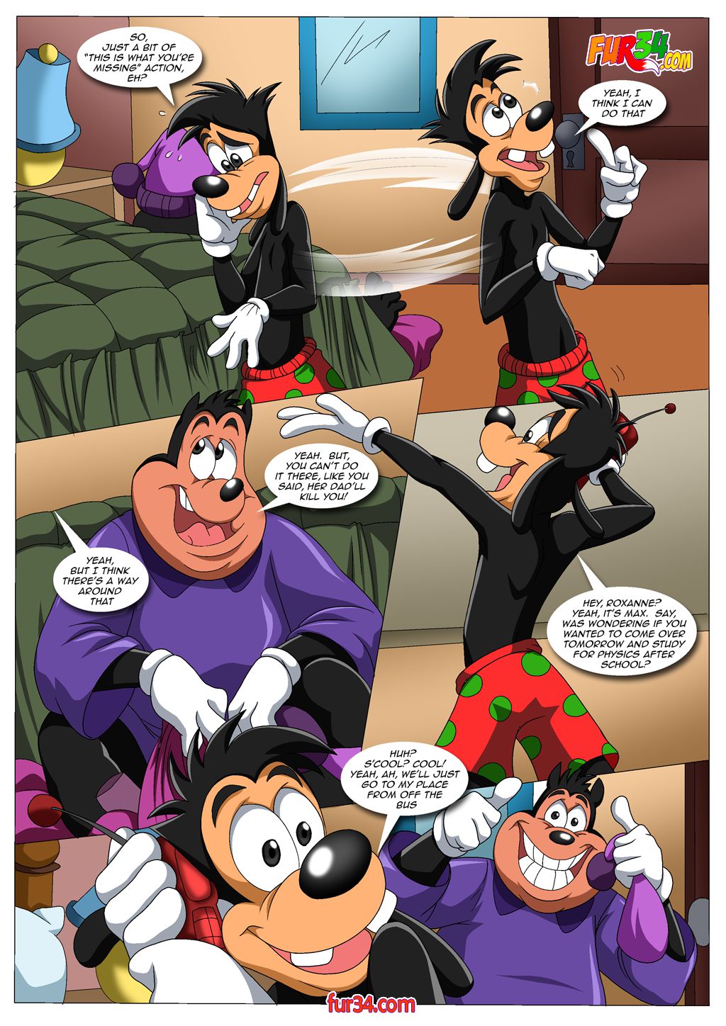 Goofed Up (Goof Troop) [Palcomix] 1 . Goofed Up - Chapter 1 (Goof Troop) [Palcomix] – page 4
