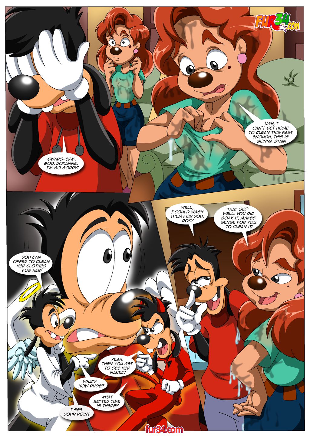 Goofed Up (Goof Troop) [Palcomix] 1 . Goofed Up - Chapter 1 (Goof Troop) [Palcomix] – page 7