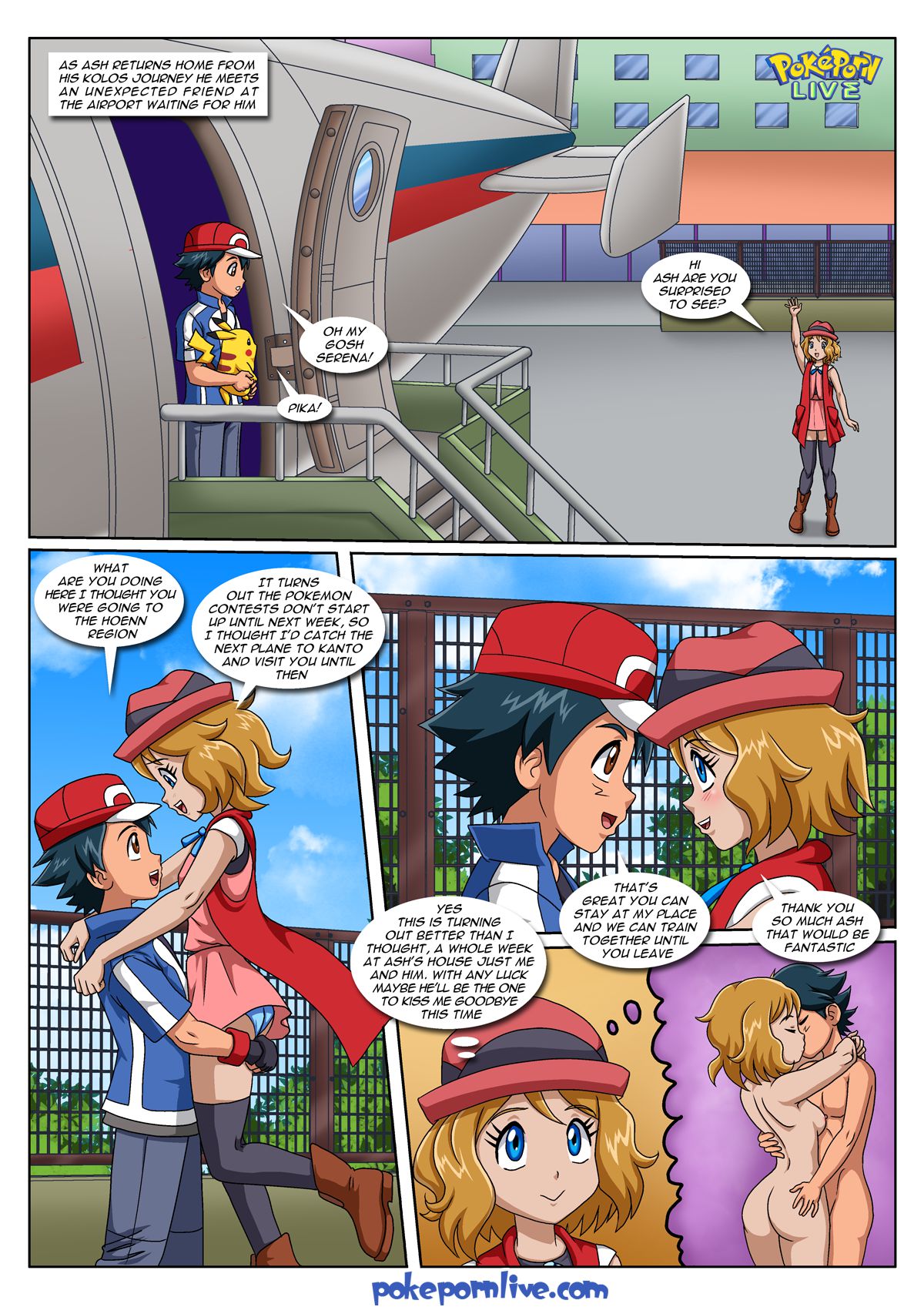 Mistress Ketchum’s PokeBitches (Pokemon) [Palcomix] 1 . Mistress Ketchum's PokeBitches - Chapter 1 (Pokemon) [Palcomix] – page 2