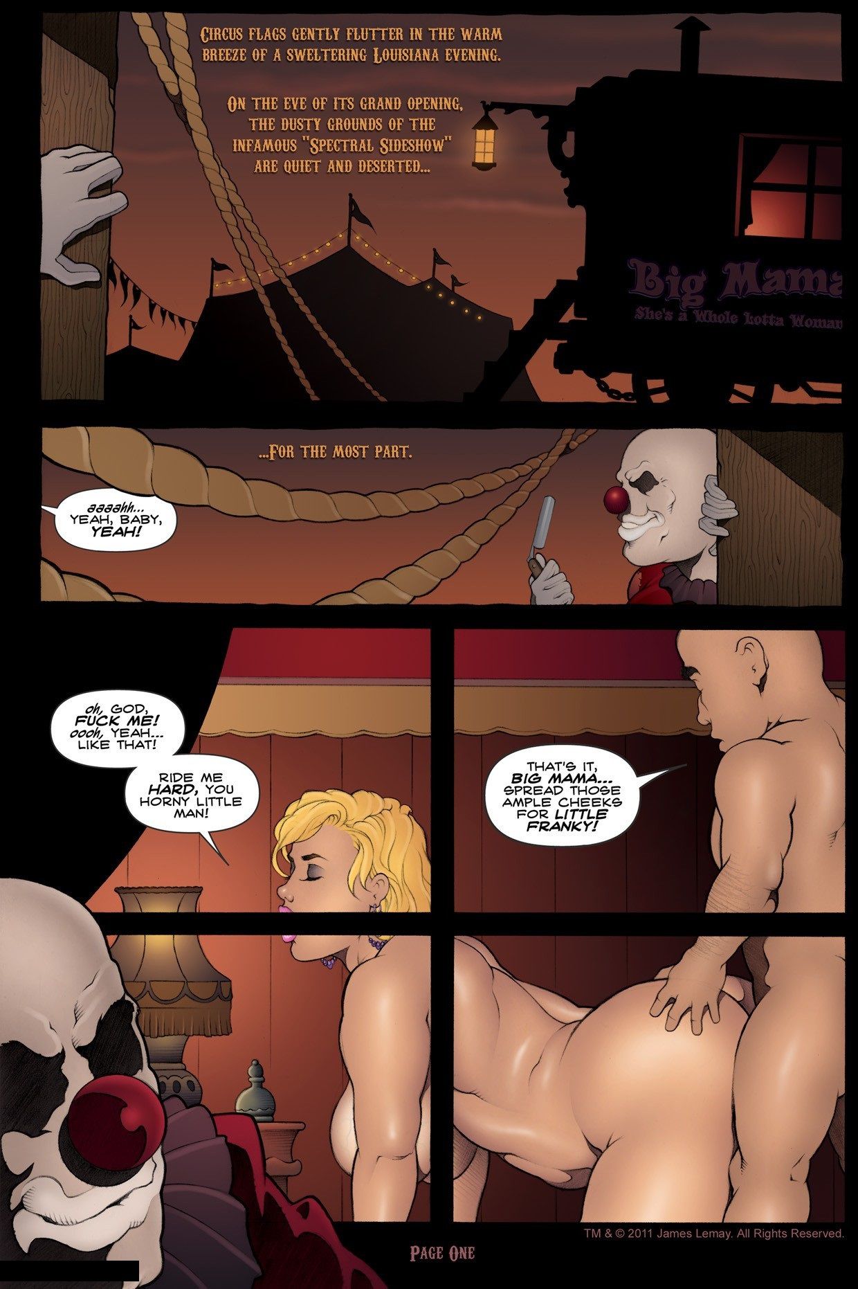 Sideshow Nympho [James Lemay] 1 . Sideshow Nympho  - Chapter 1 [James Lemay] – page 2