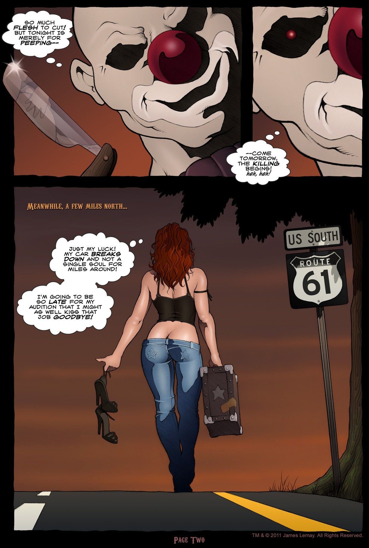 Sideshow Nympho [James Lemay] 1 . Sideshow Nympho  - Chapter 1 [James Lemay] – page 3