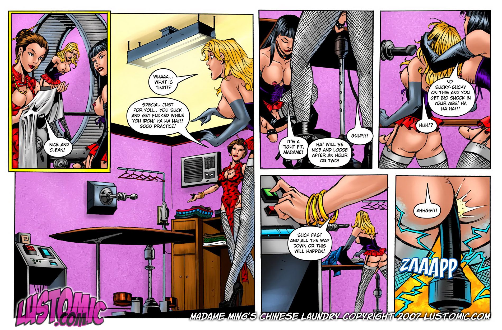Madame Ming’s Chinese Laundry [Lustomic] 1 . Madame Ming's Chinese Laundry - Chapter 1 [Lustomic] – page 16