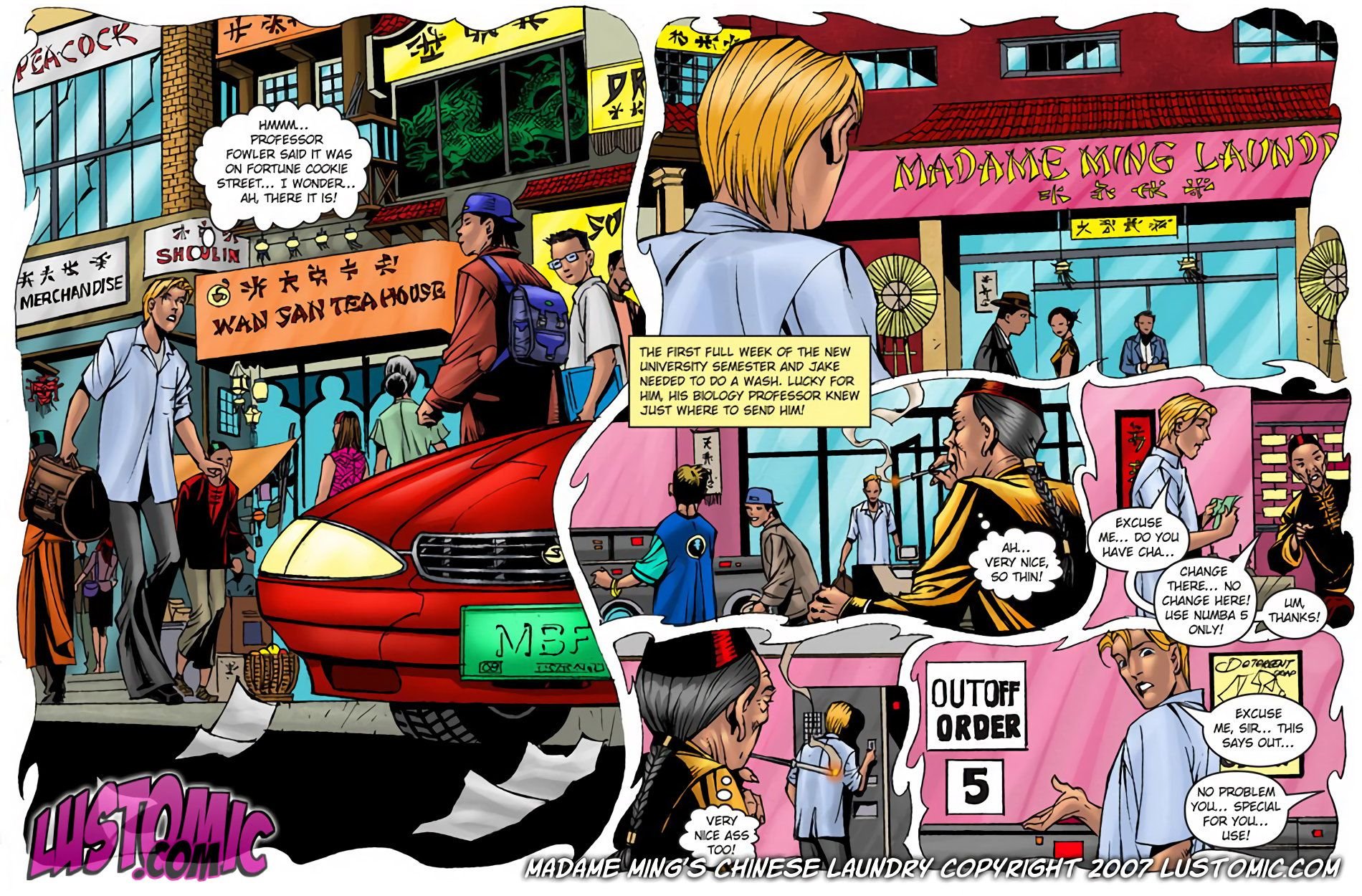 Madame Ming’s Chinese Laundry [Lustomic] 1 . Madame Ming's Chinese Laundry - Chapter 1 [Lustomic] – page 8