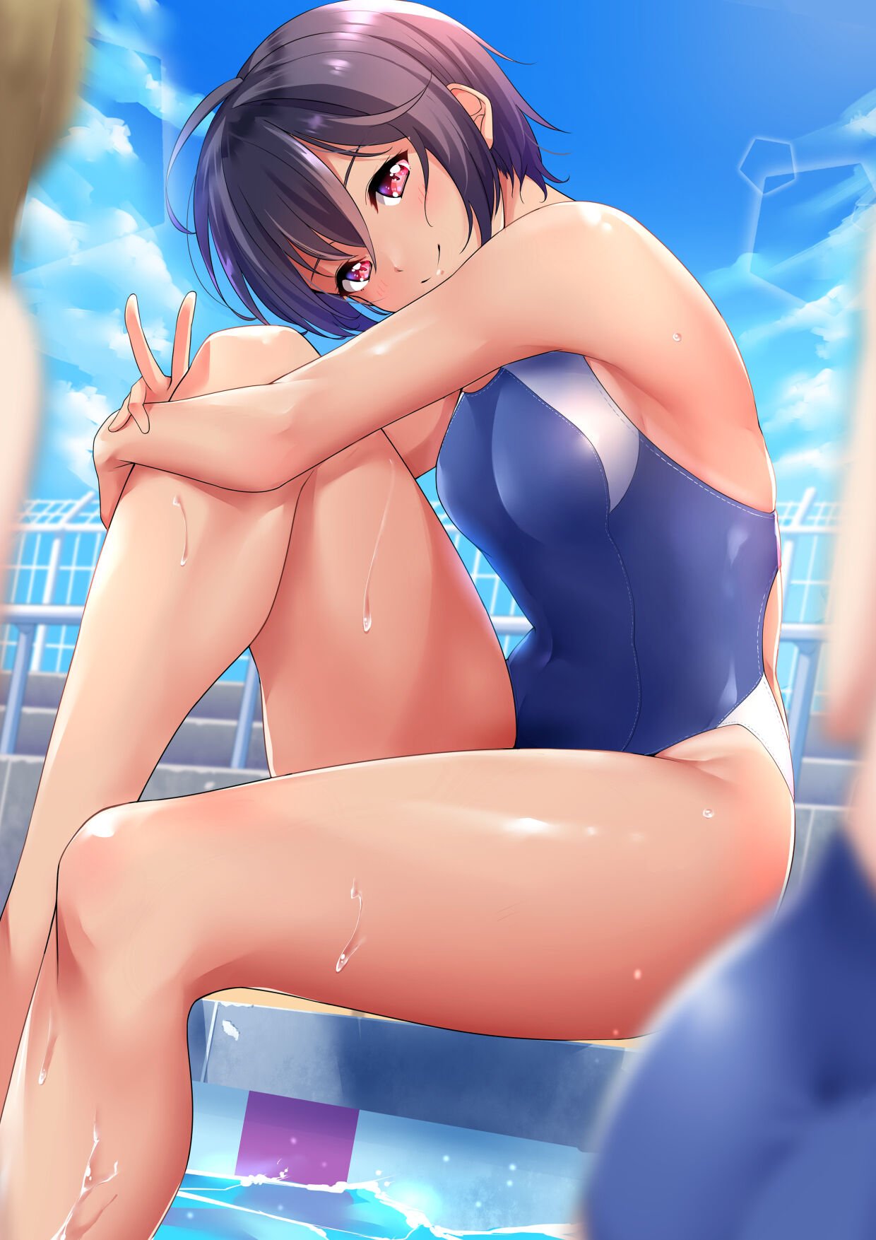 Hinata Natsumi – Swimsuit Ecchi [Kanabun] 1 . Hinata Natsumi - Swimsuit Ecchi - Chapter 1 [Kanabun] – page 1